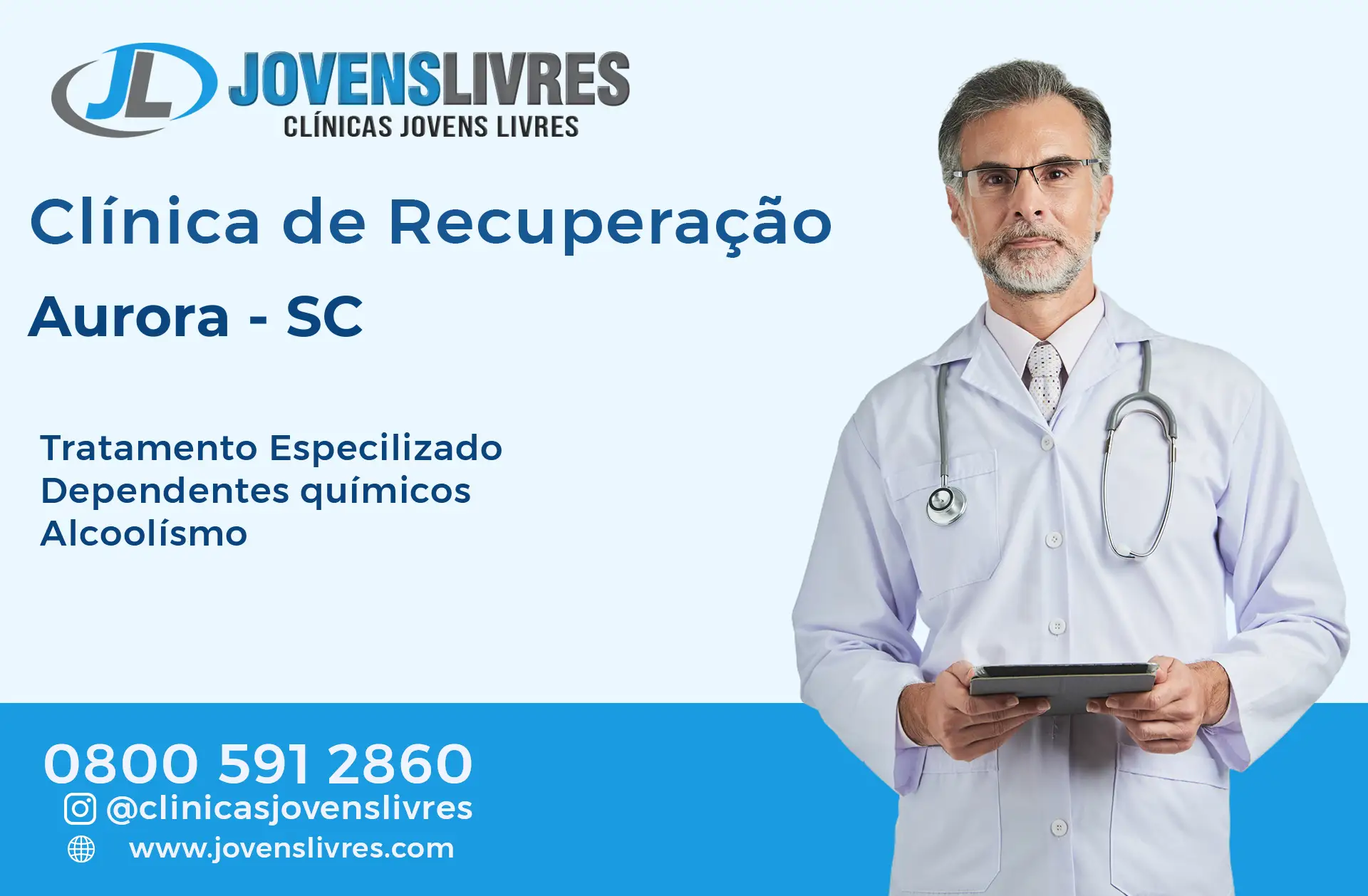 Clínica de Recuperação em Aurora - SC