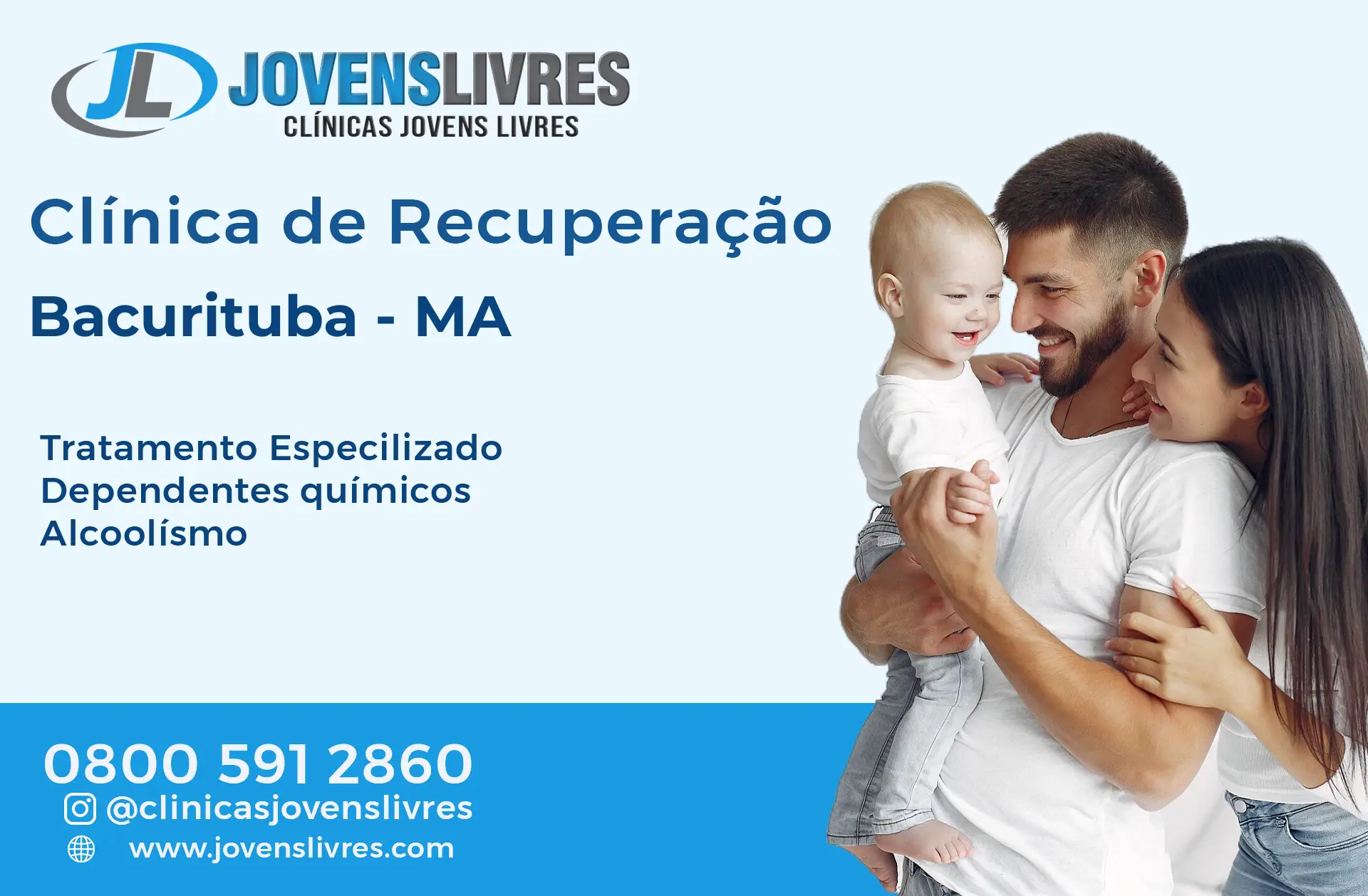 Clínica de Recuperação em Bacurituba - MA