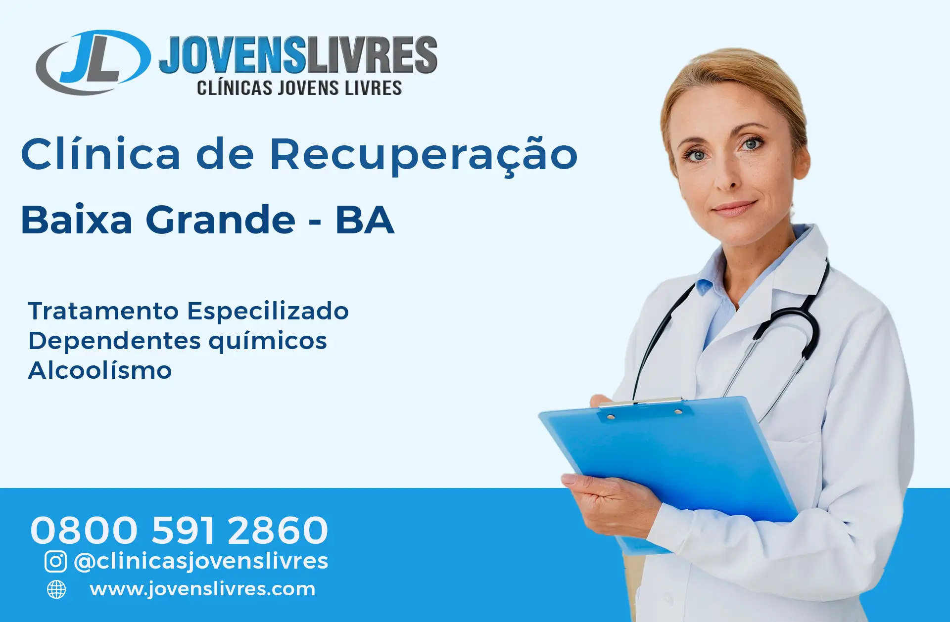 Clínica de Recuperação em Baixa Grande - BA