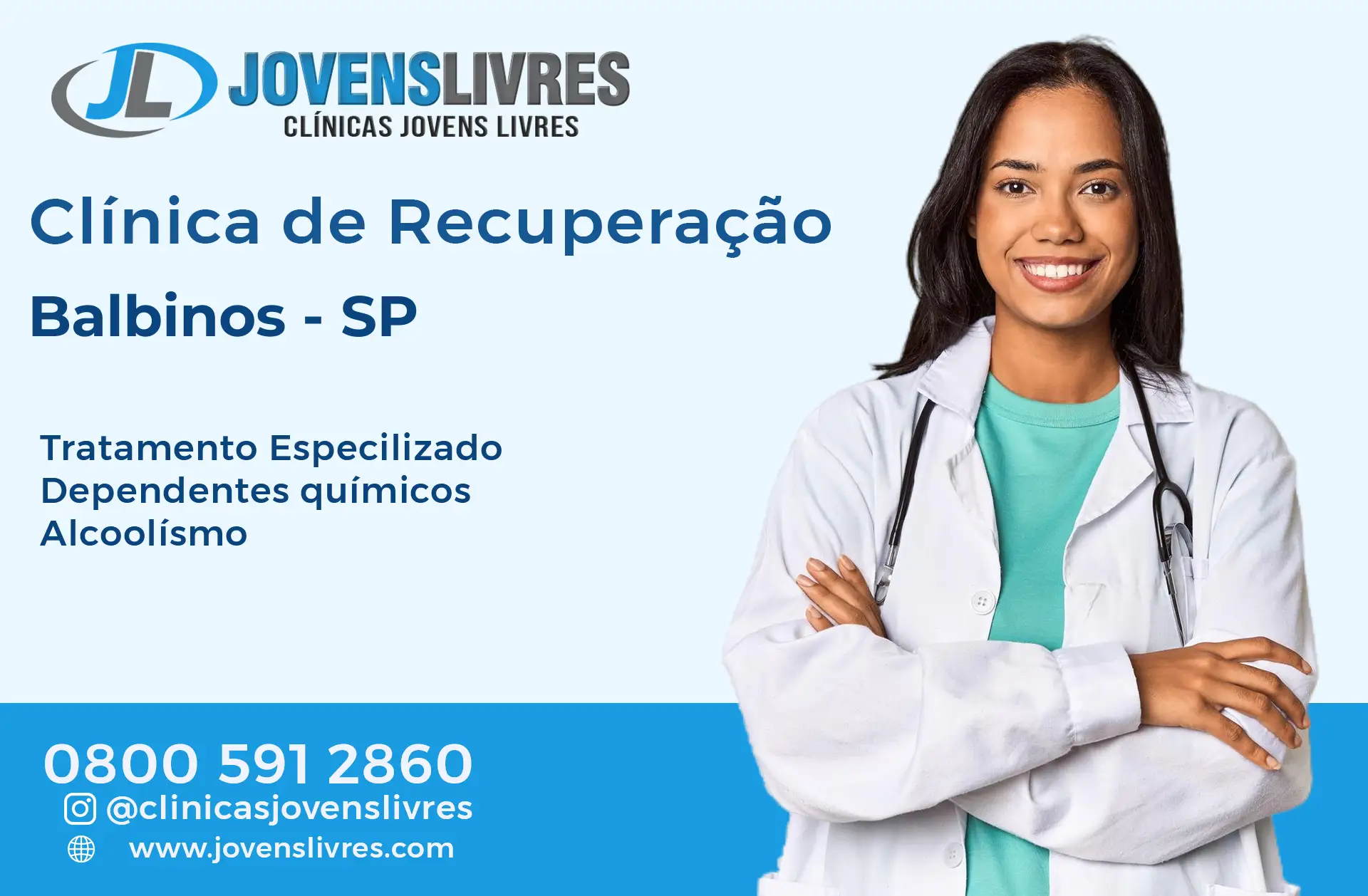 Clínica de Recuperação em Balbinos - SP