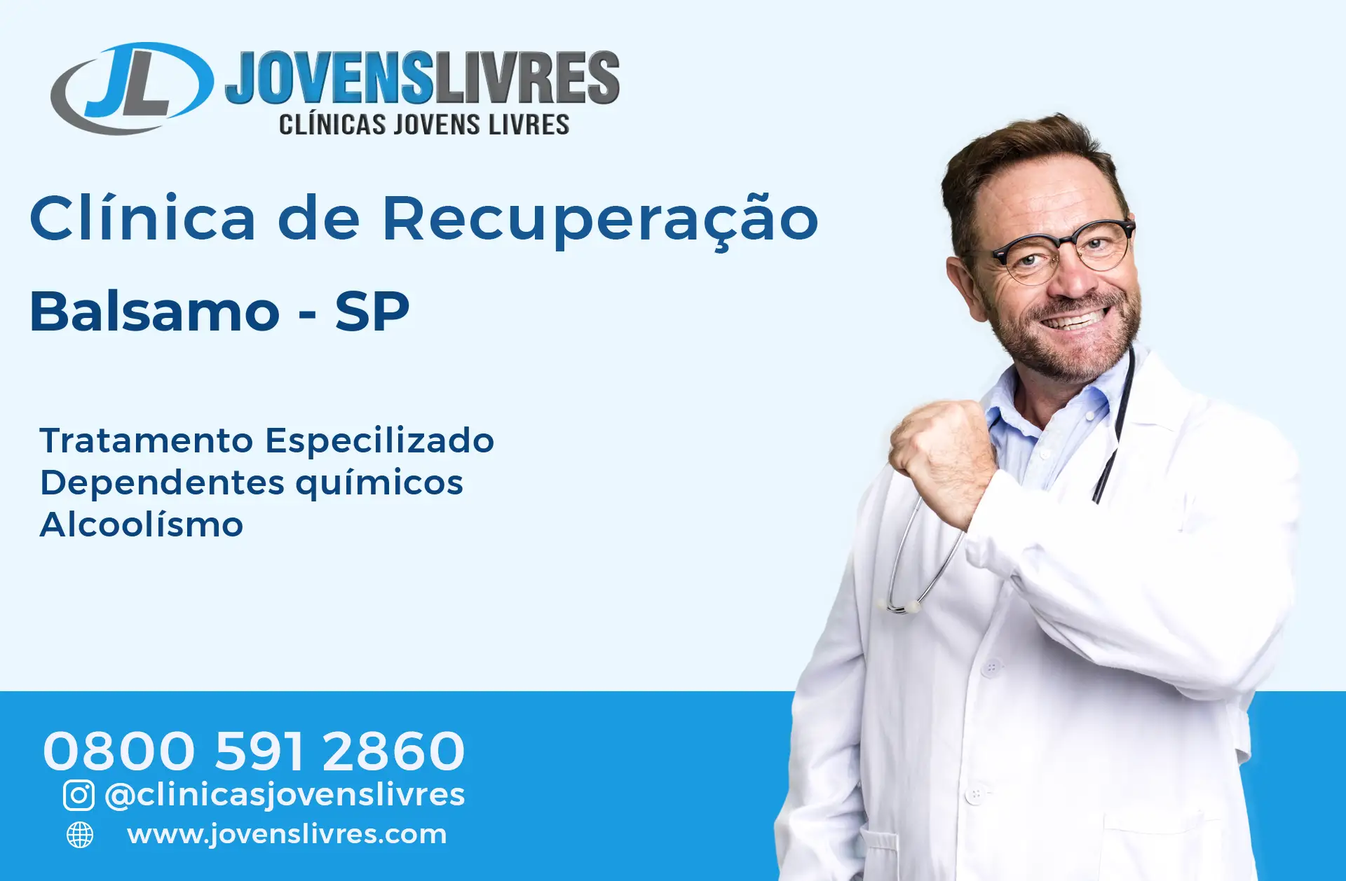 Clínica de Recuperação em Bálsamo - SP