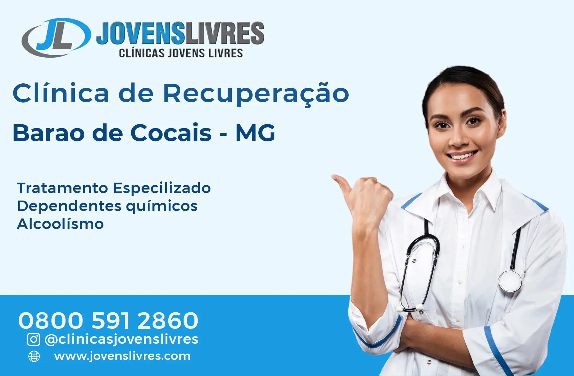 Clínica de Recuperação em Barão de Cocais - MG