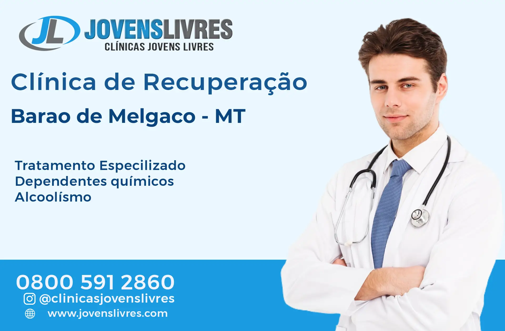 Clínica de Recuperação em Barão de Melgaço - MT