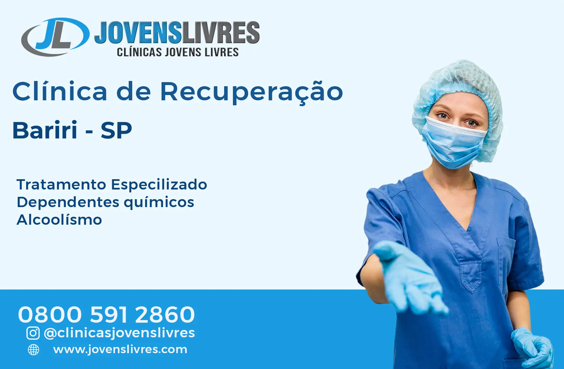 Clínica de Recuperação em Bariri - SP