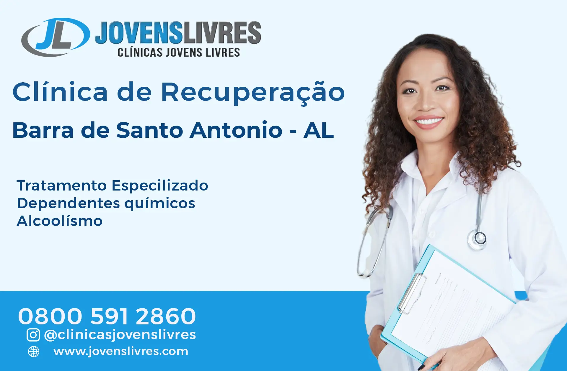 Clínica de Recuperação em Barra de Santo Antônio - AL