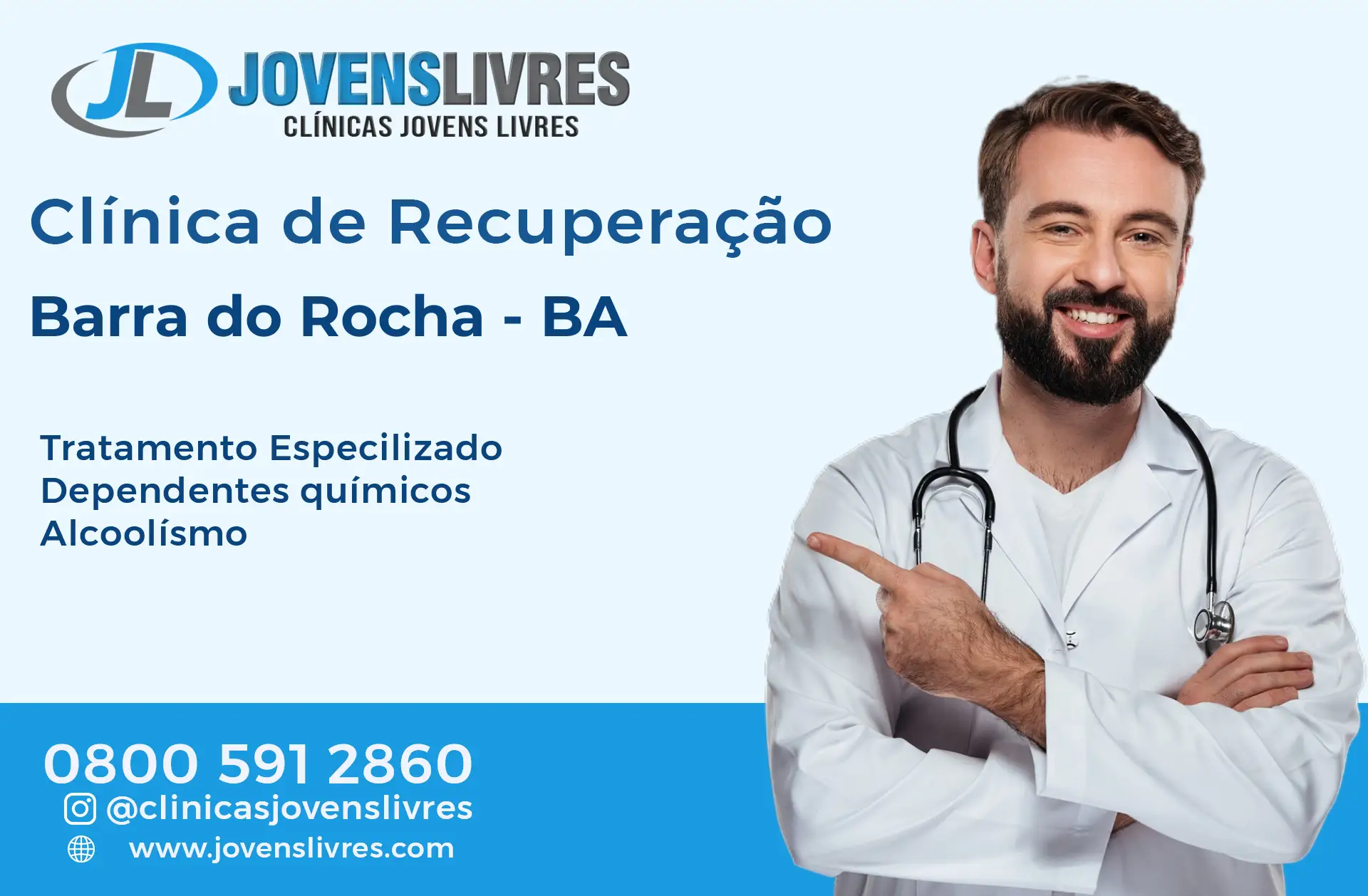 Clínica de Recuperação em Barra do Rocha - BA