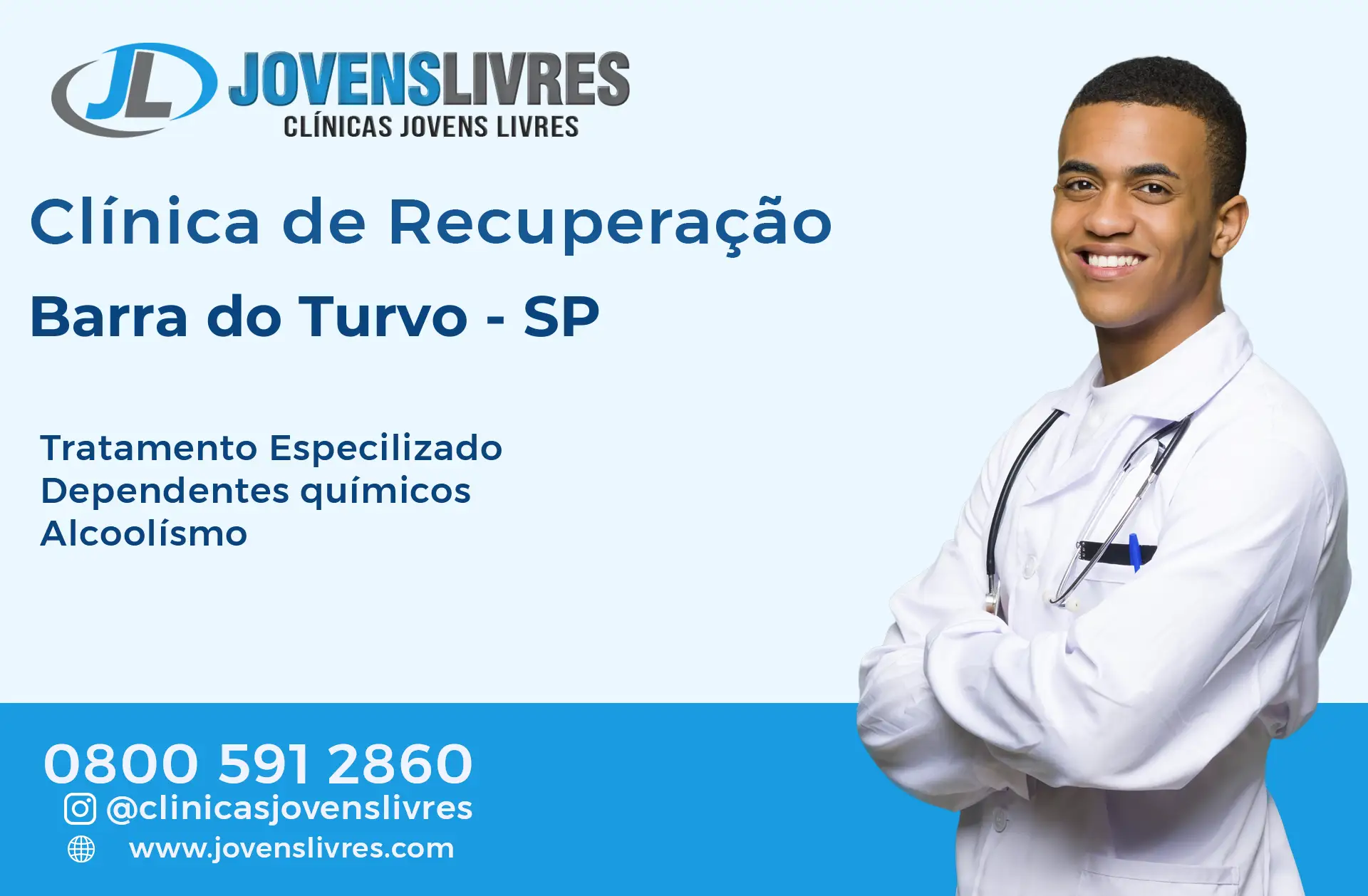 Clínica de Recuperação em Barra do Turvo - SP