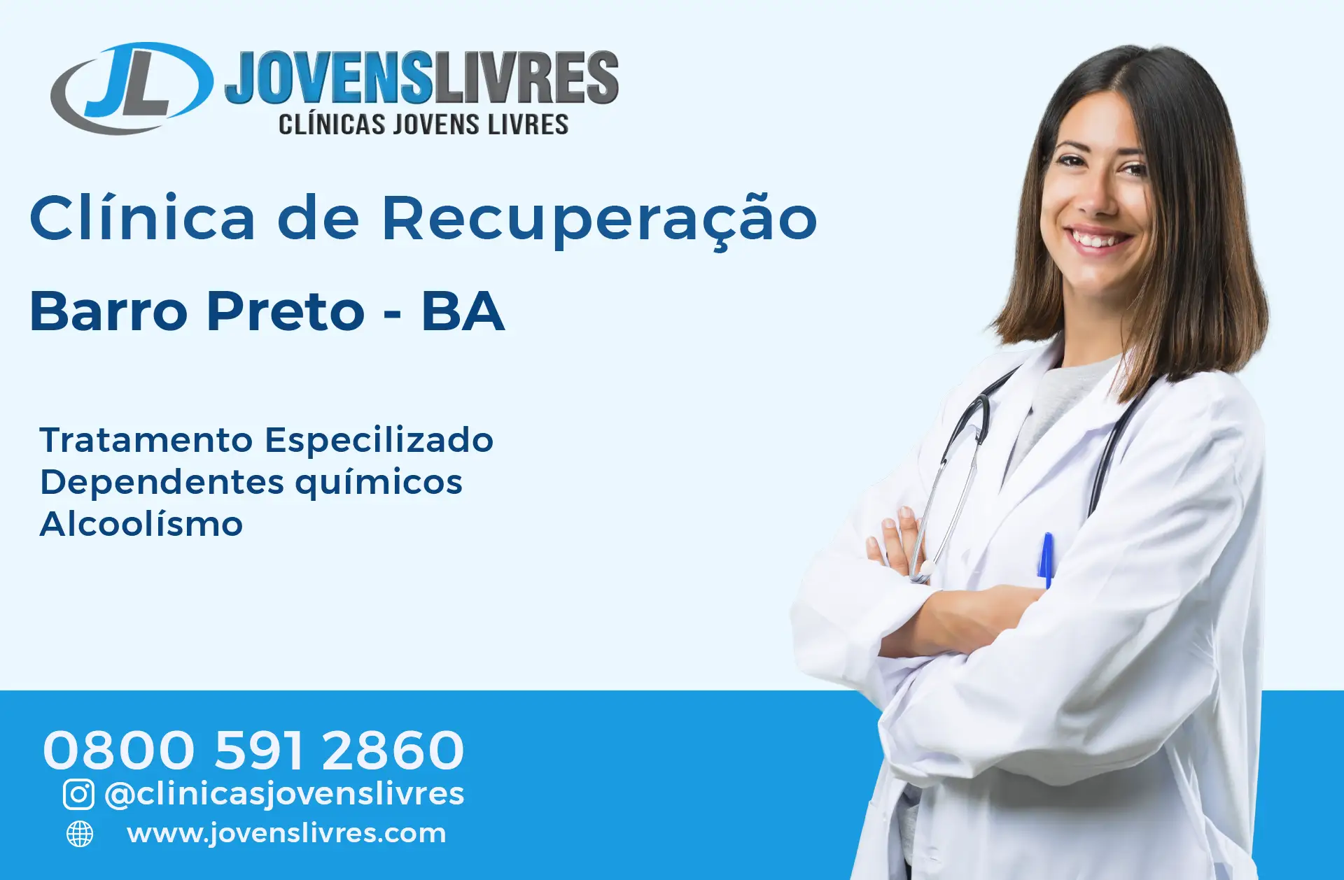 Clínica de Recuperação em Barro Preto - BA