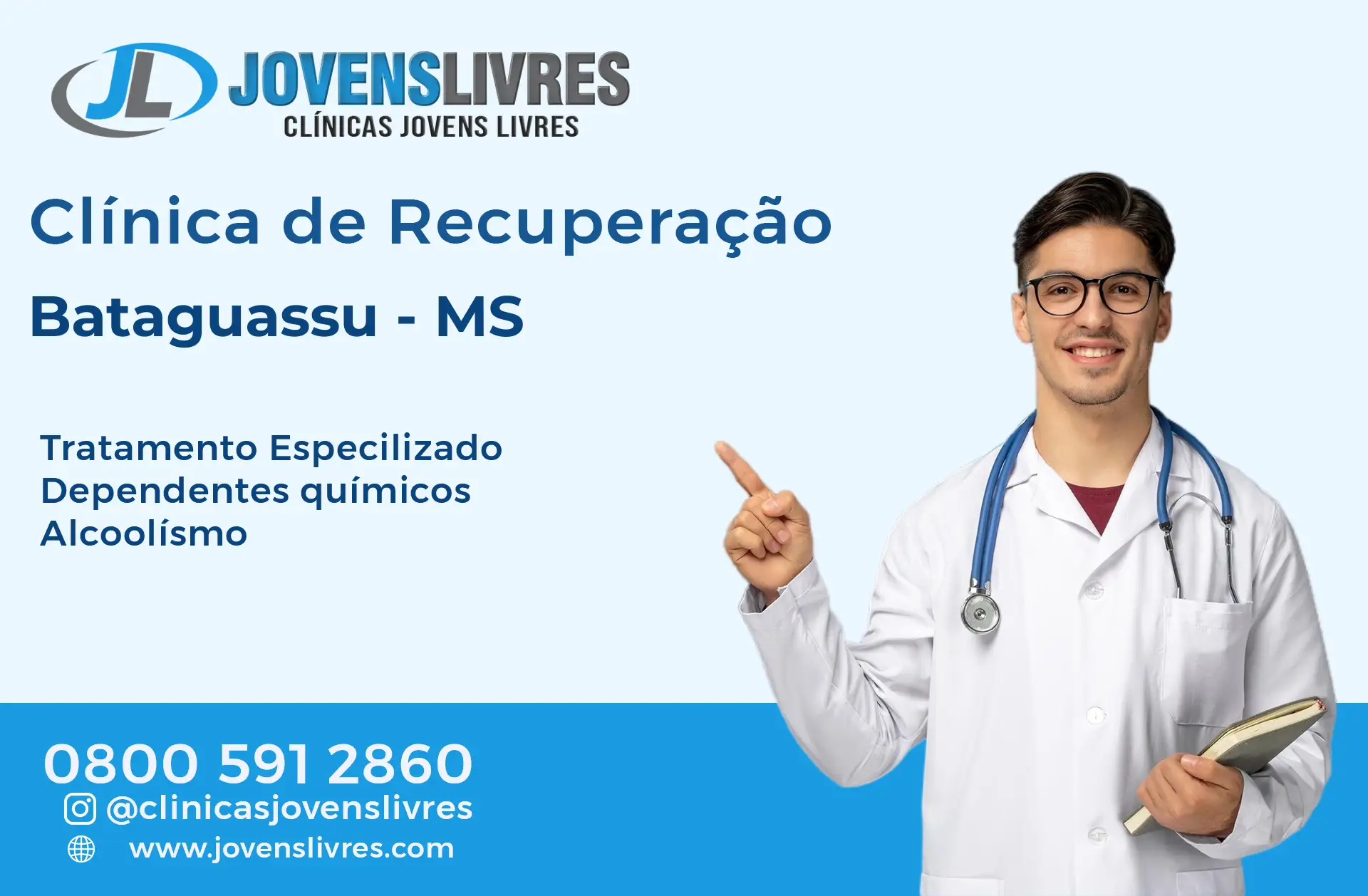 Clínica de Recuperação em Bataguassu - MS