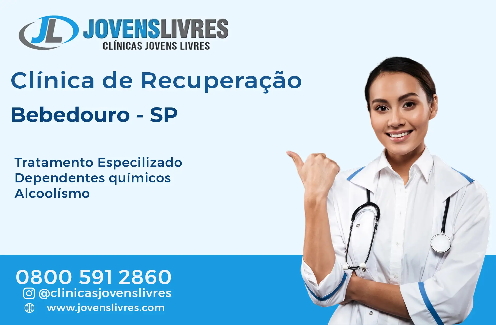 Clínica de Recuperação em Bebedouro - SP