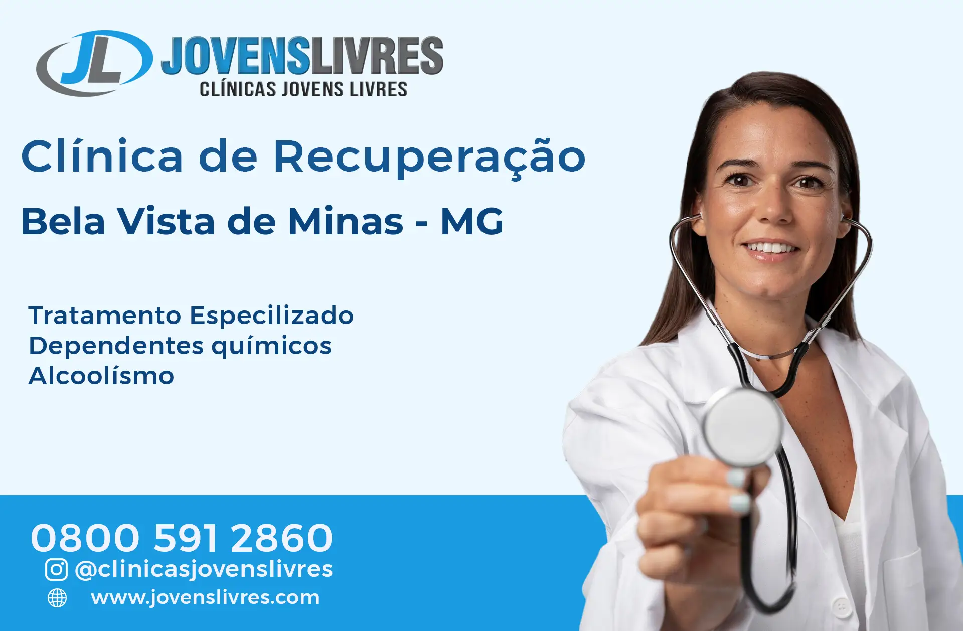 Clínica de Recuperação em Bela Vista de Minas - MG