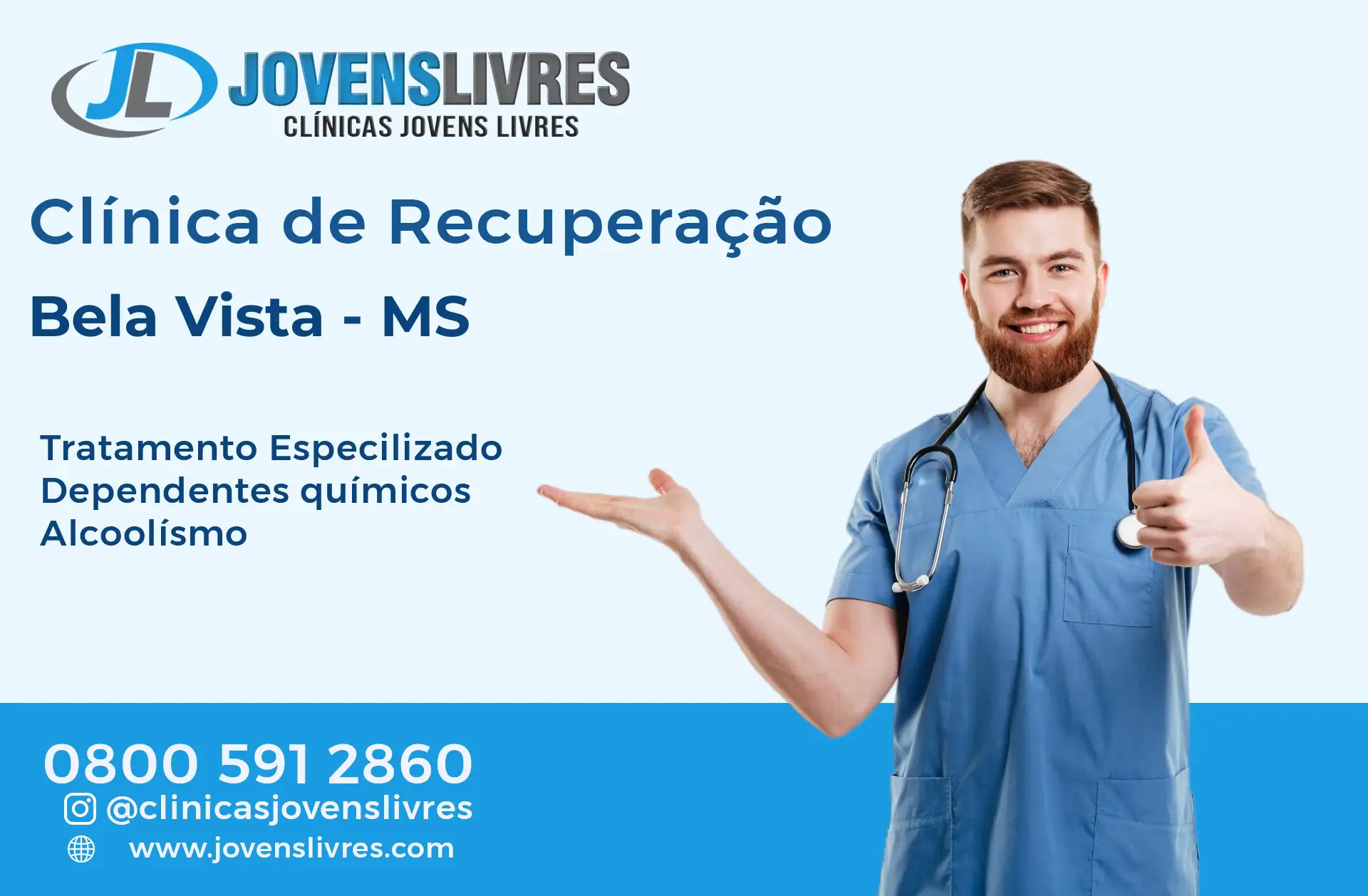 Clínica de Recuperação em Bela Vista - MS