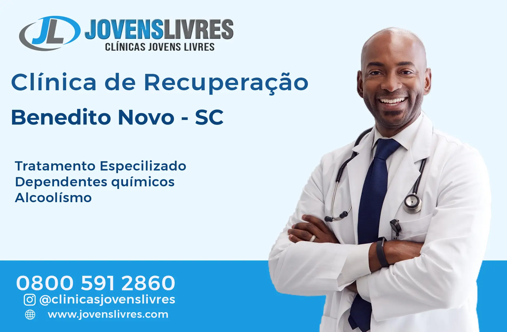 Clínica de Recuperação em Benedito Novo - SC