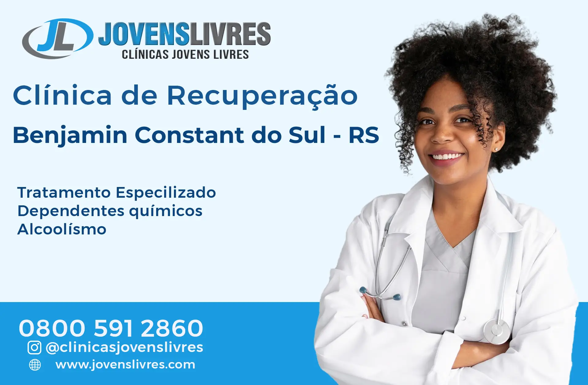 Clínica de Recuperação em Benjamin Constant do Sul - RS