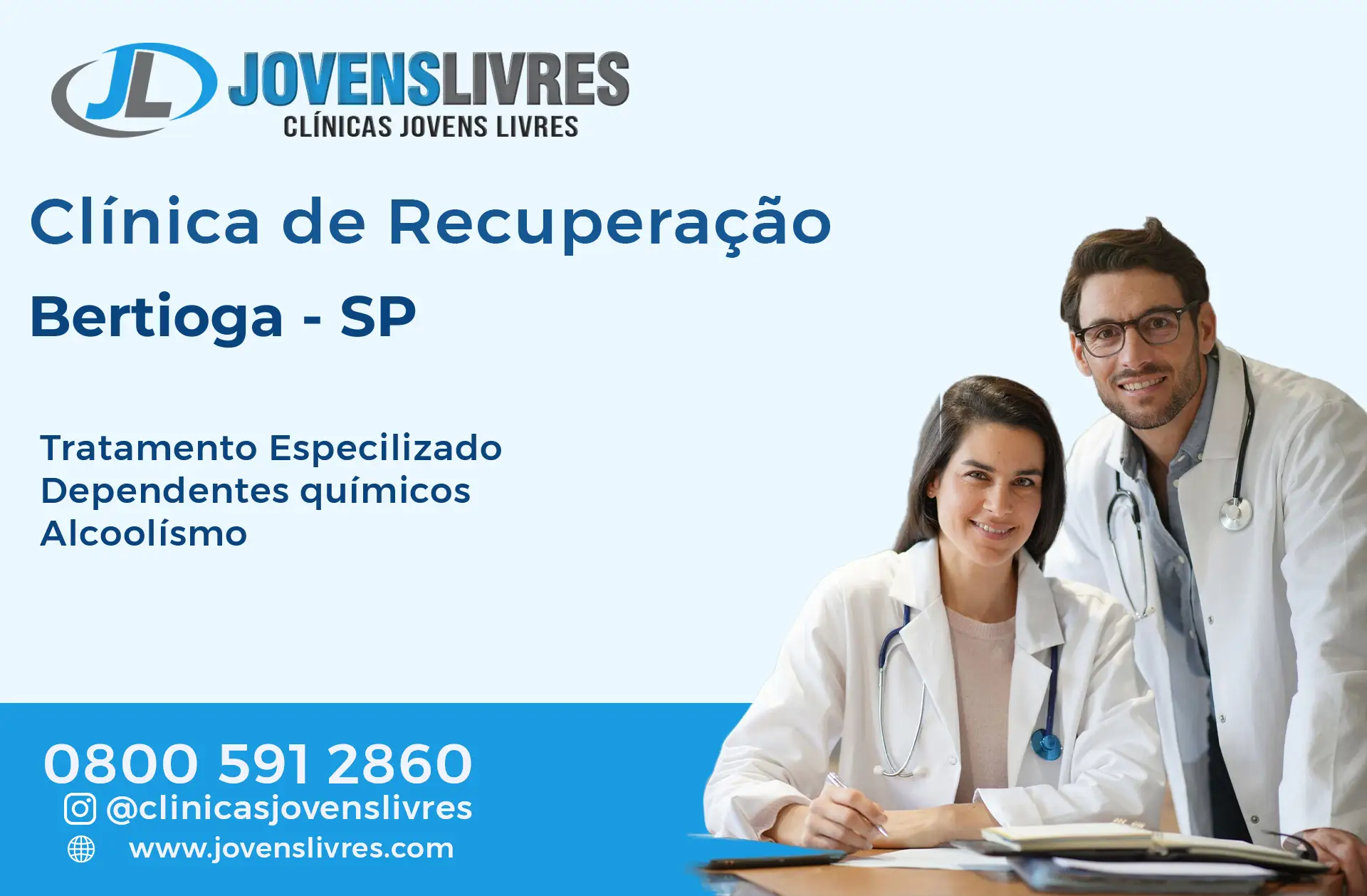 Clínica de Recuperação em Bertioga - SP