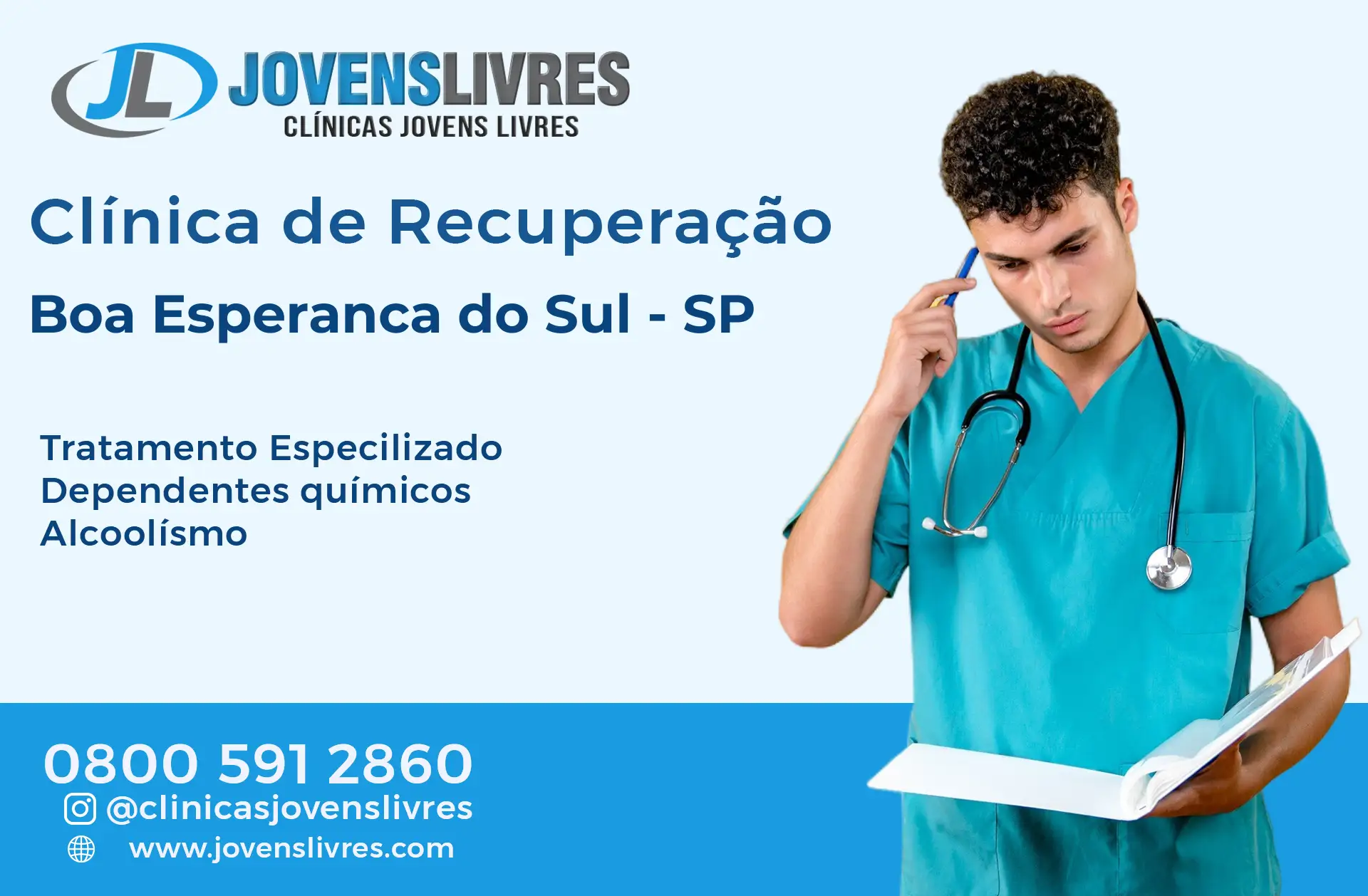 Clínica de Recuperação em Boa Esperança do Sul - SP