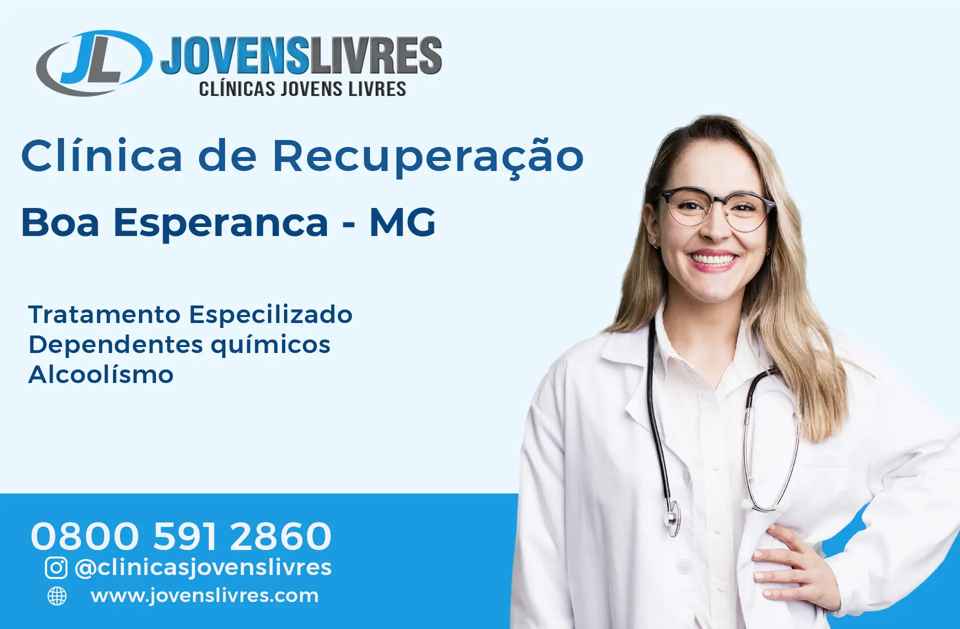 Clínica de Recuperação em Boa Esperança - MG