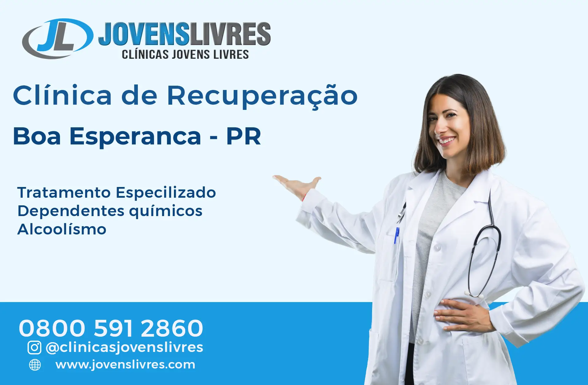 Clínica de Recuperação em Boa Esperança - PR