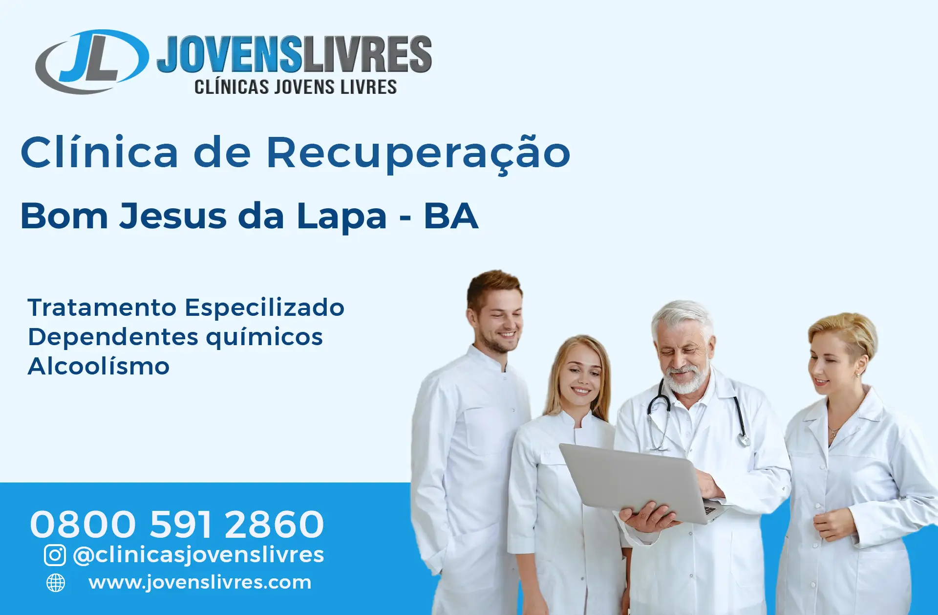 Clínica de Recuperação em Bom Jesus da Lapa - BA