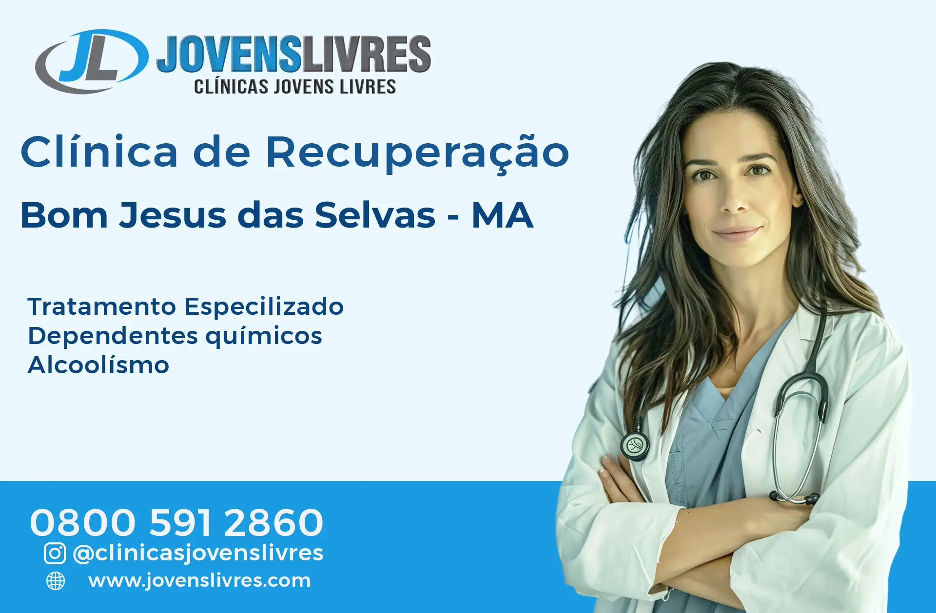 Clínica de Recuperação em Bom Jesus das Selvas - MA