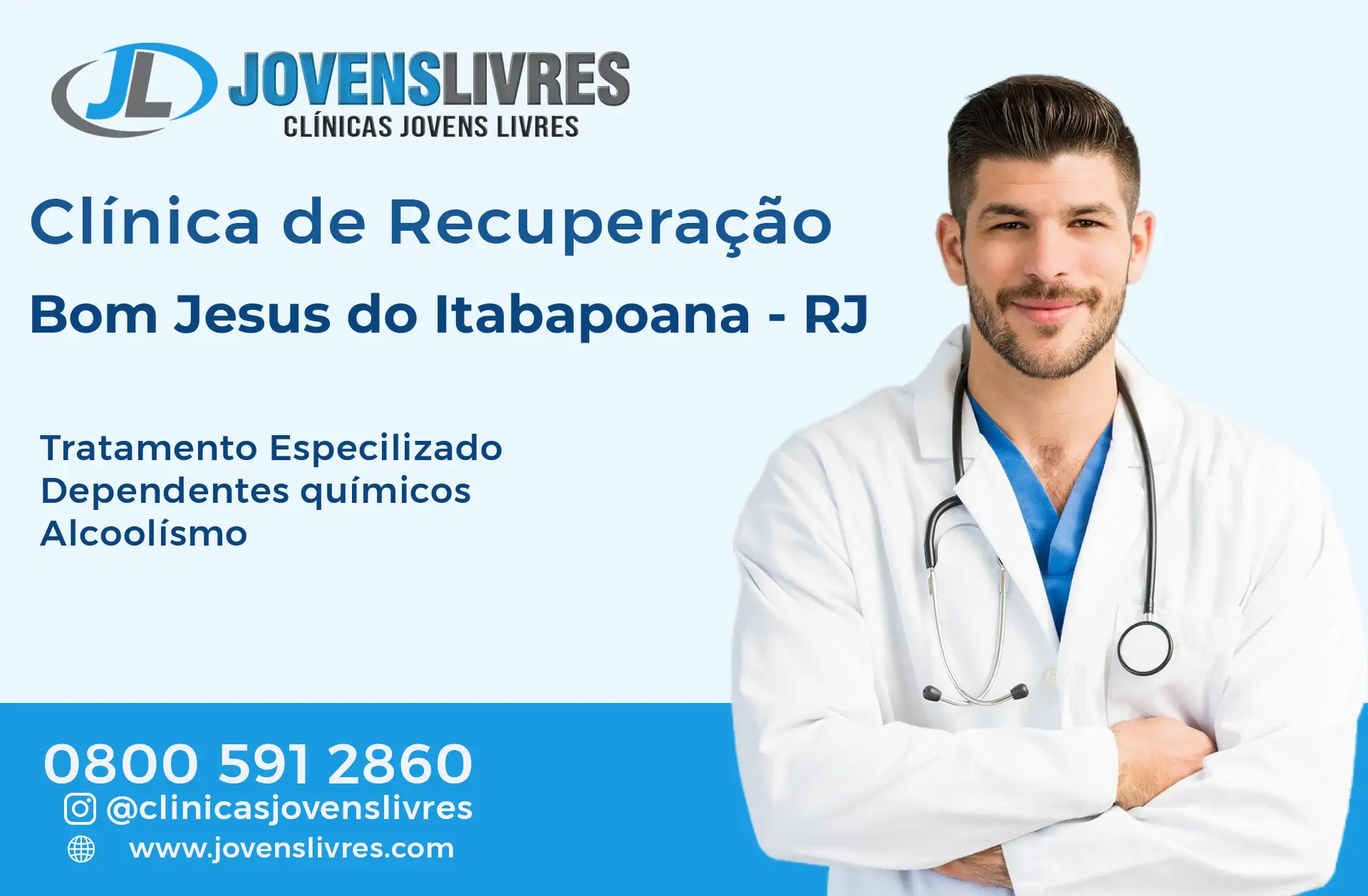 Clínica de Recuperação em Bom Jesus do Itabapoana - RJ