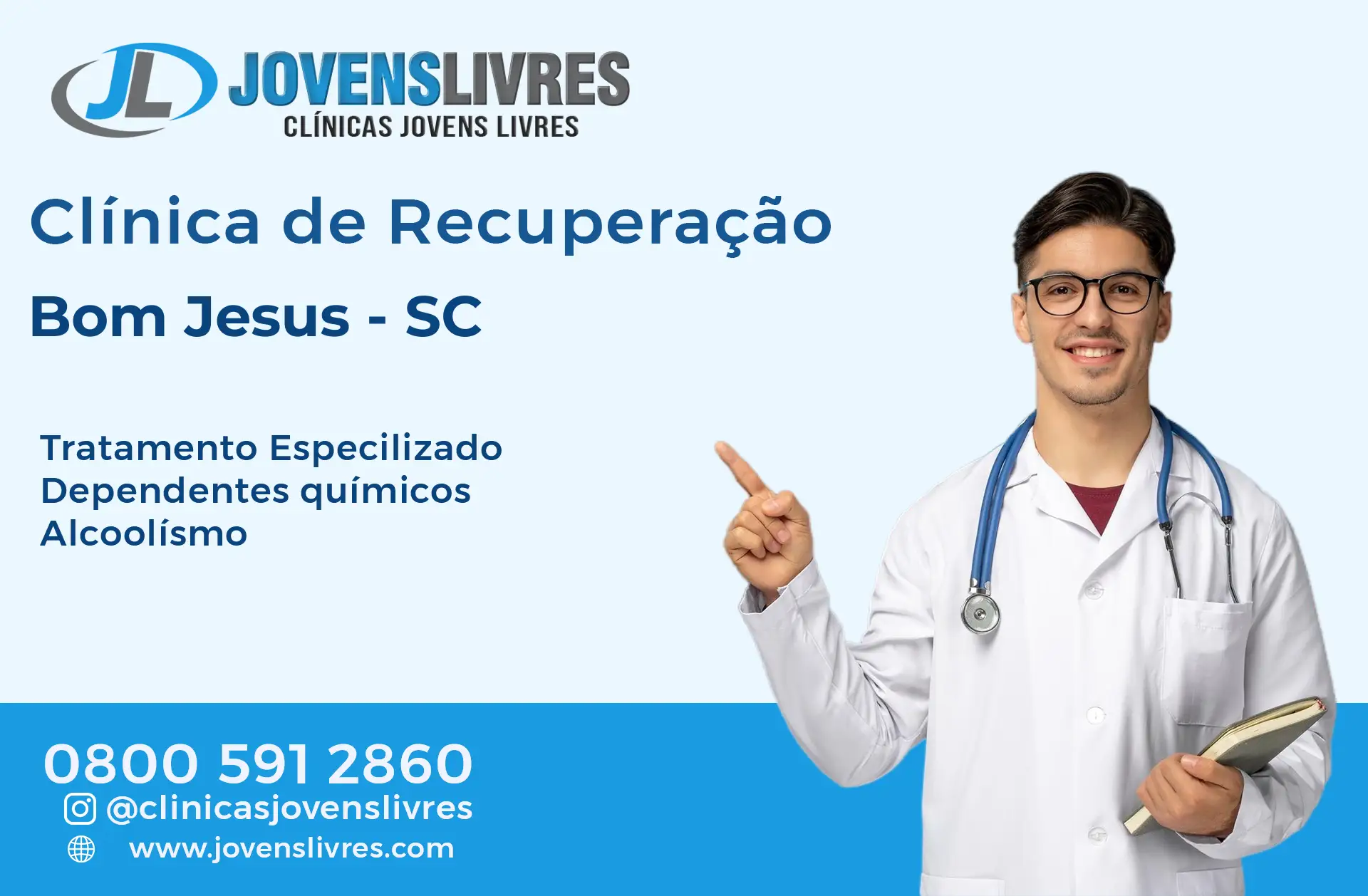 Clínica de Recuperação em Bom Jesus - SC