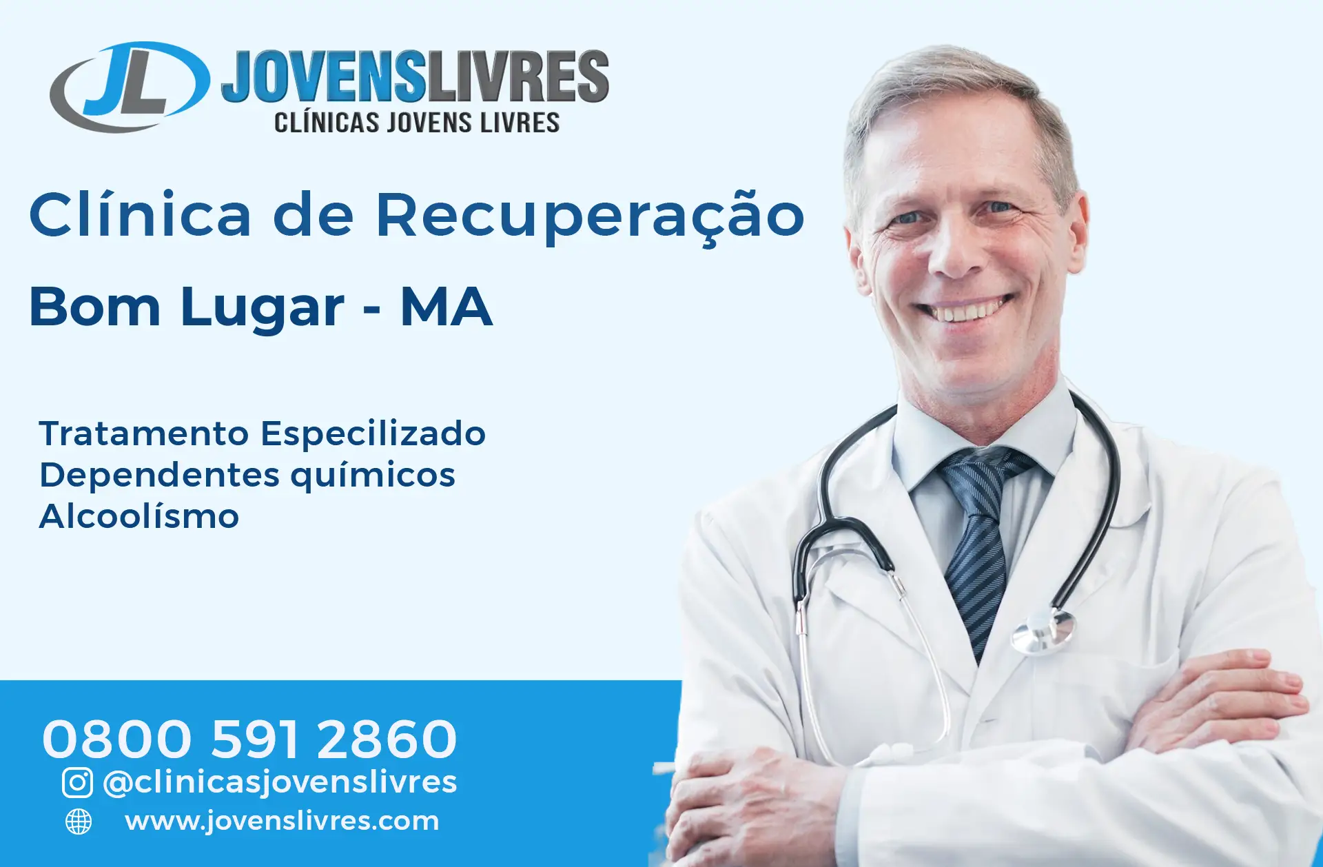 Clínica de Recuperação em Bom Lugar - MA