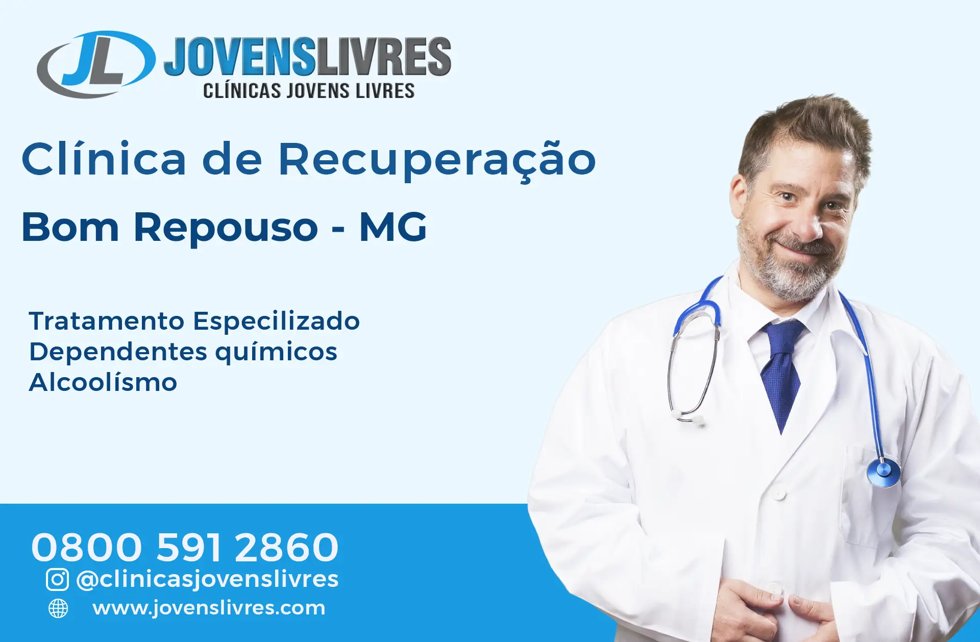 Clínica de Recuperação em Bom Repouso - MG