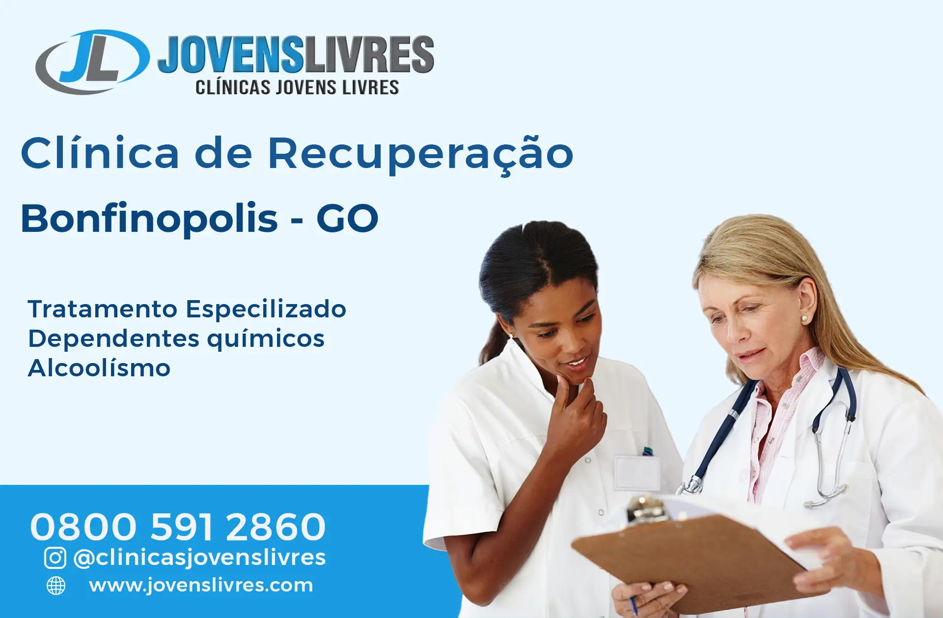 Clínica de Recuperação em Bonfinópolis - GO