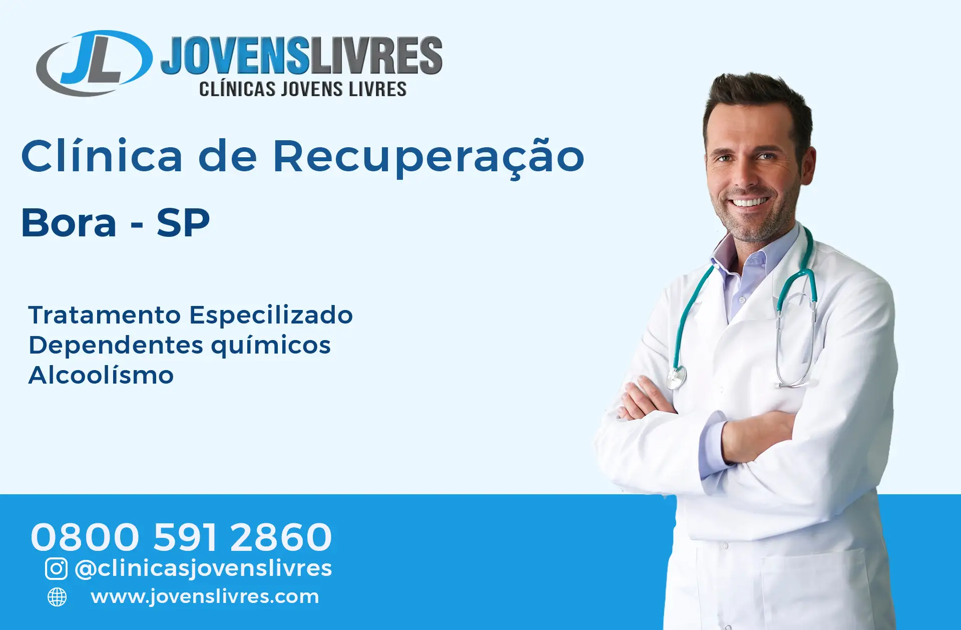 Clínica de Recuperação em Borá - SP