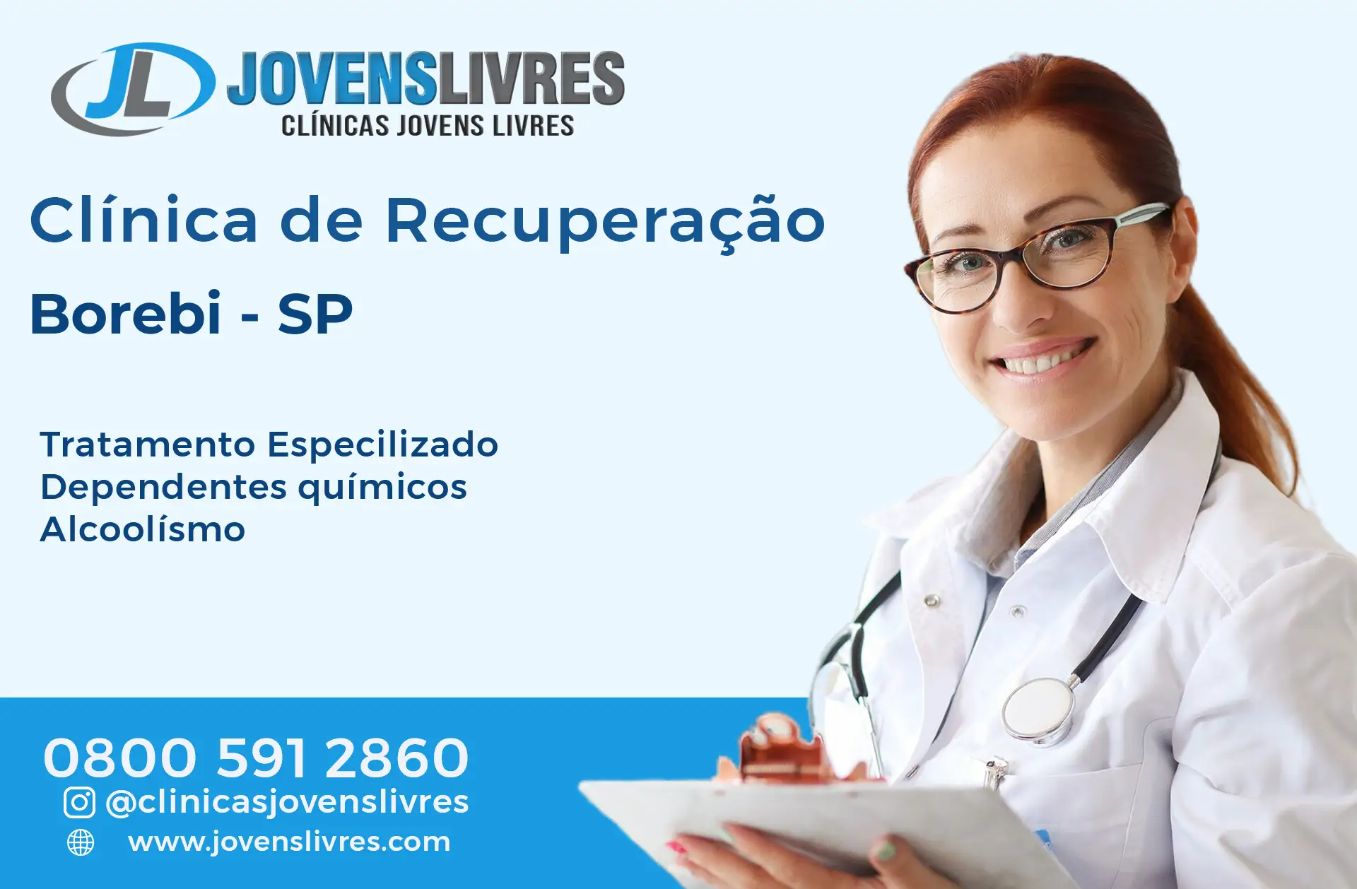 Clínica de Recuperação em Borebi - SP