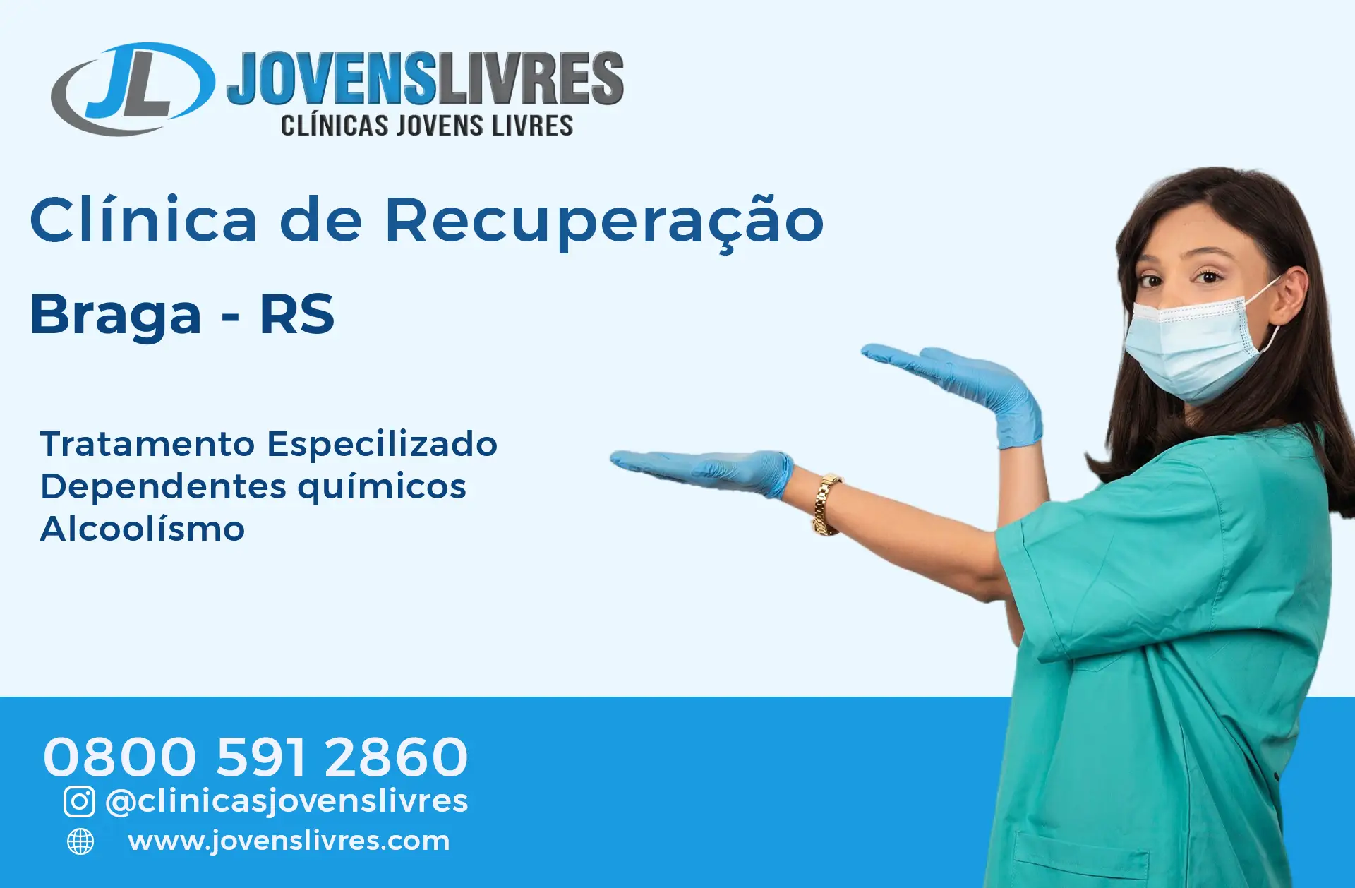 Clínica de Recuperação em Braga - RS