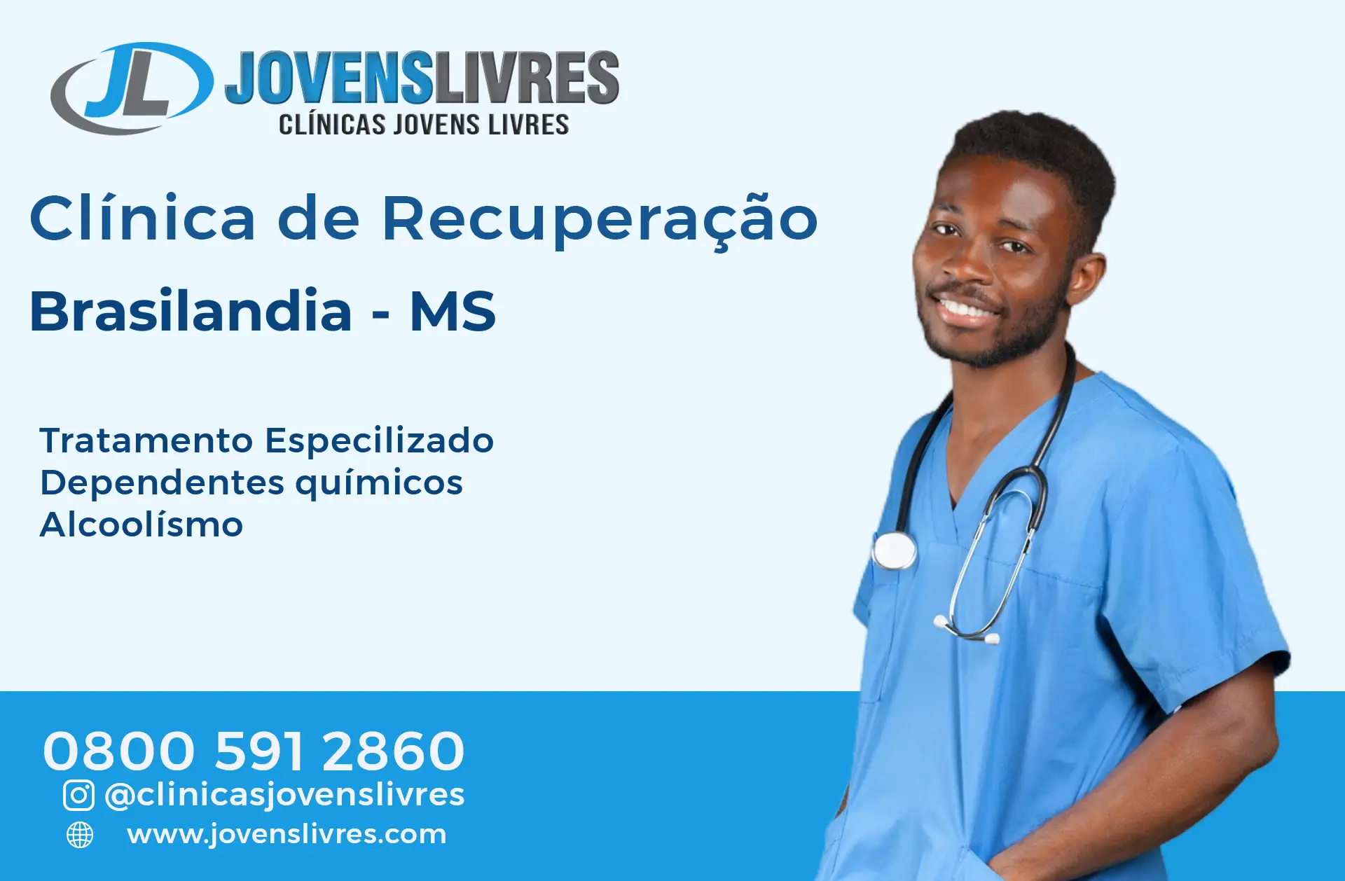 Clínica de Recuperação em Brasilândia - MS