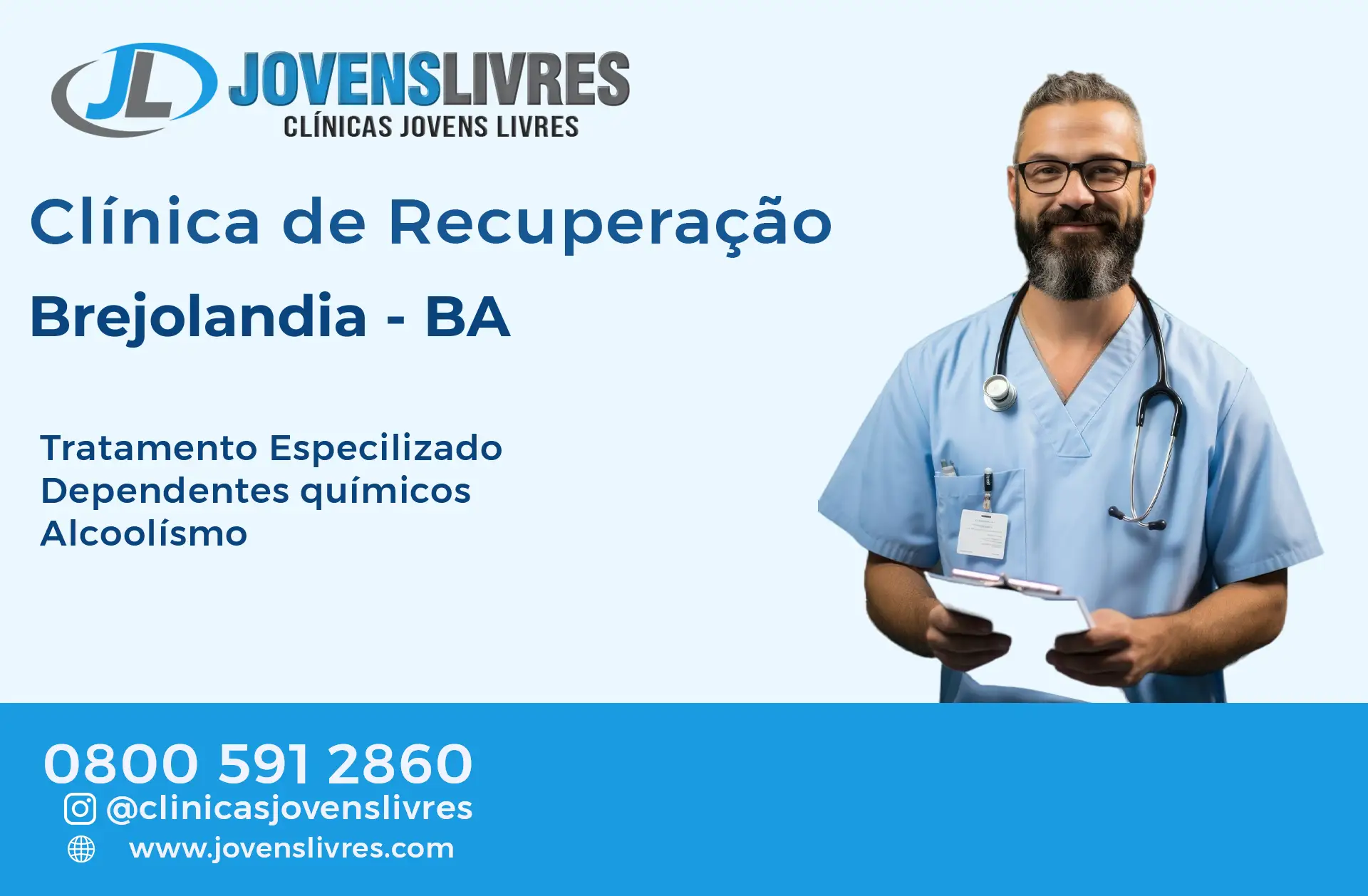 Clínica de Recuperação em Brejolândia - BA