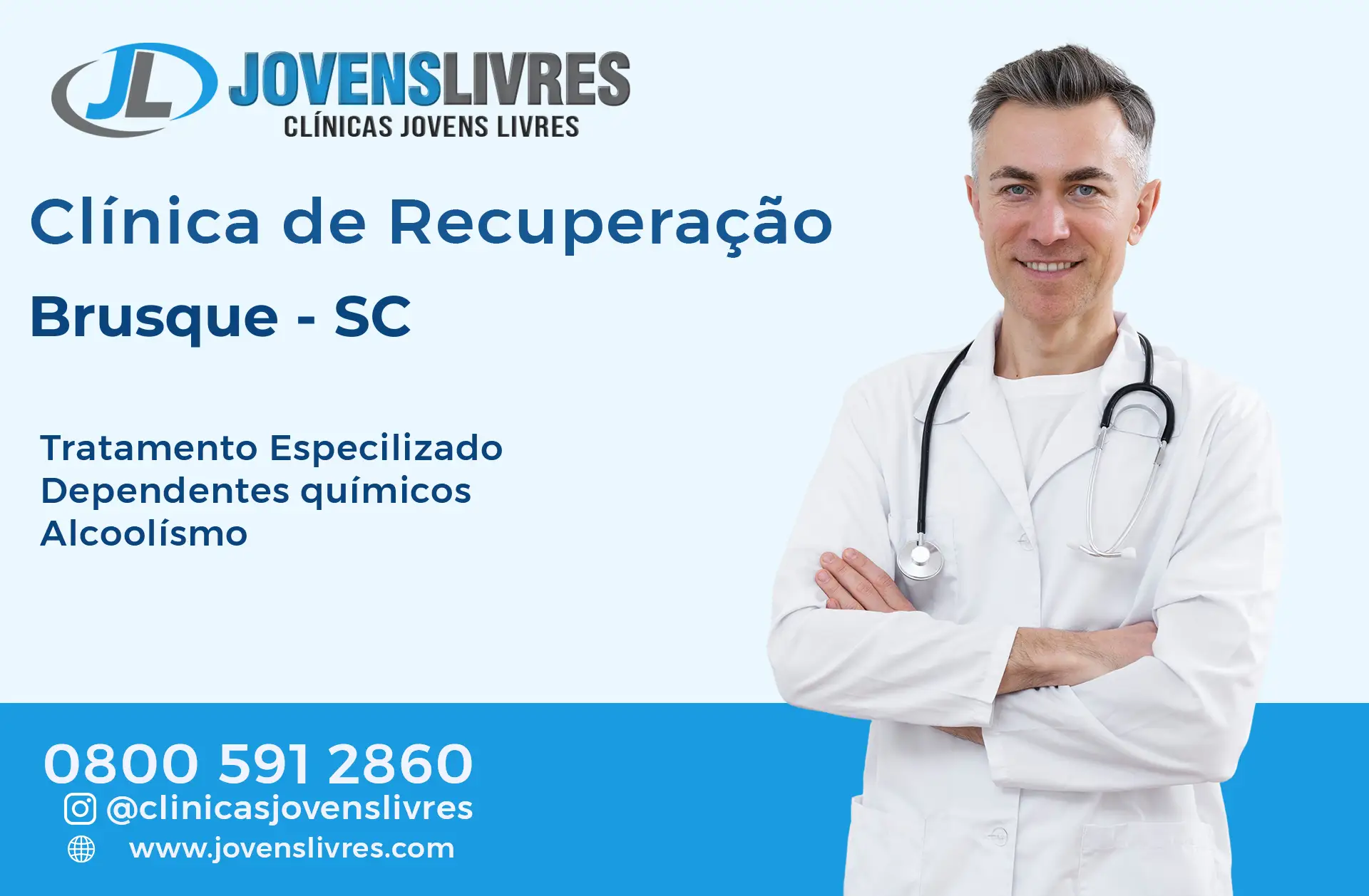 Clínica de Recuperação em Brusque - SC