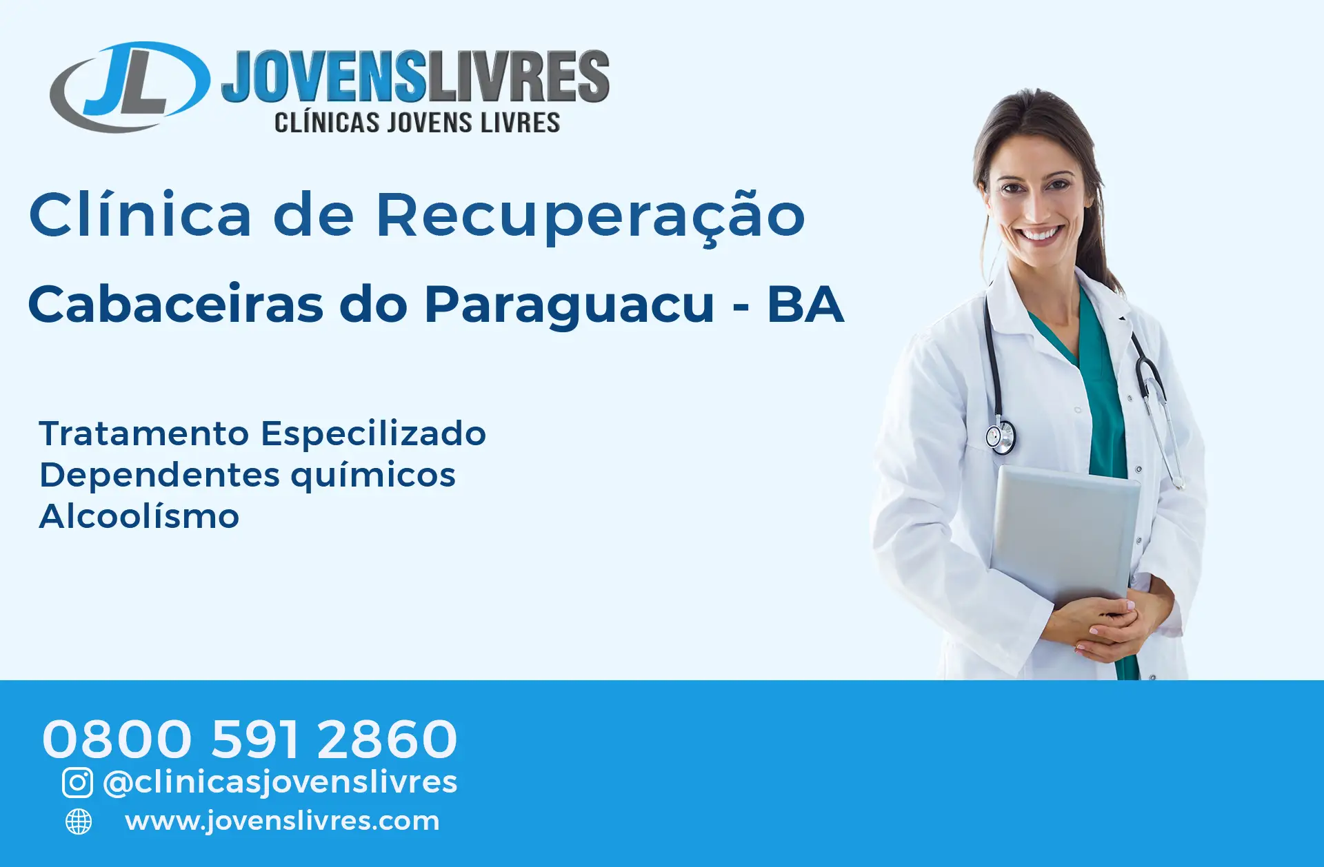 Clínica de Recuperação em Cabaceiras do Paraguaçu - BA