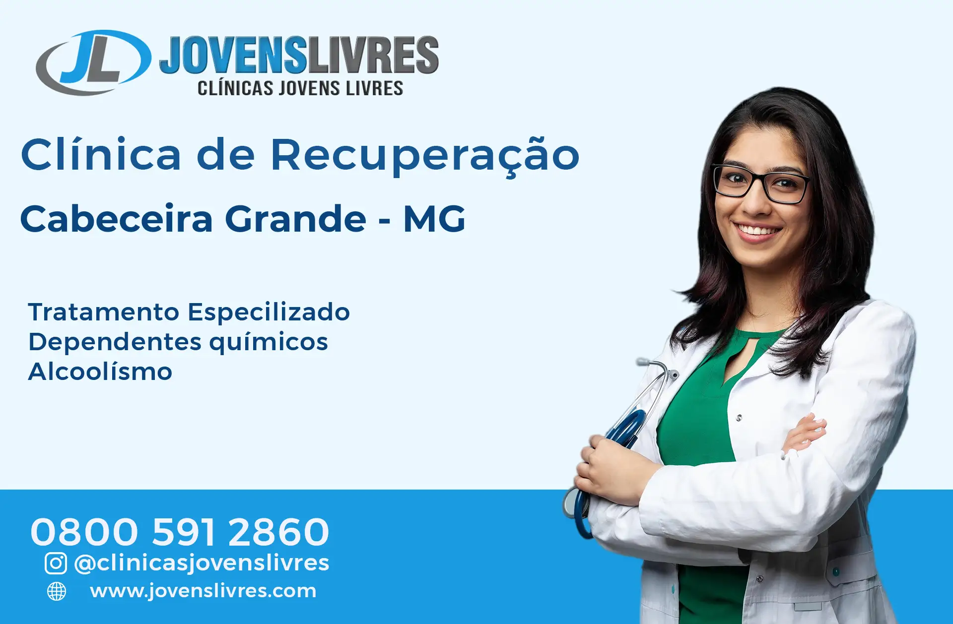 Clínica de Recuperação em Cabeceira Grande - MG