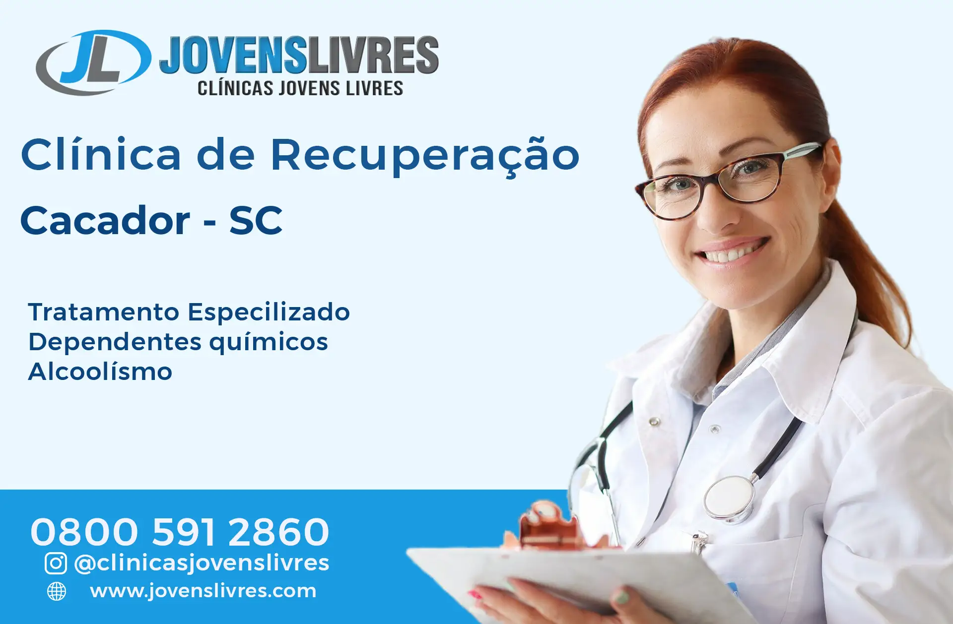 Clínica de Recuperação em Caçador - SC