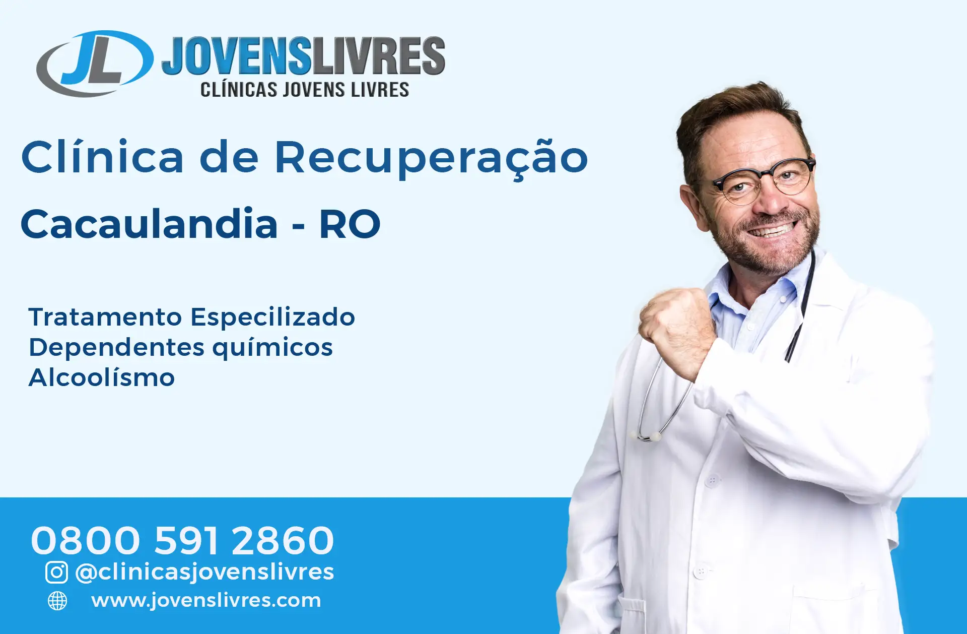 Clínica de Recuperação em Cacaulândia - RO