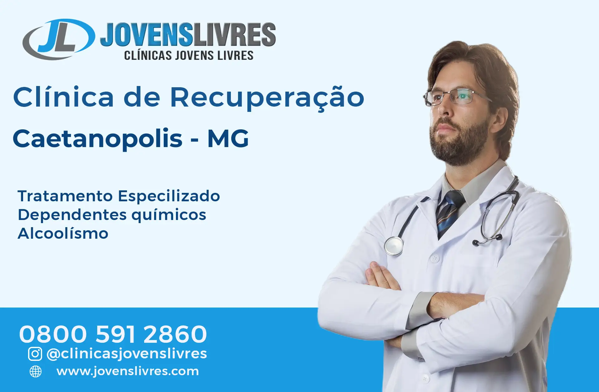 Clínica de Recuperação em Caetanópolis - MG