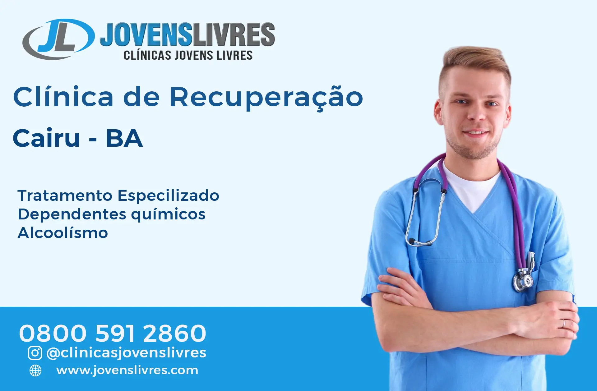 Clínica de Recuperação em Cairu - BA