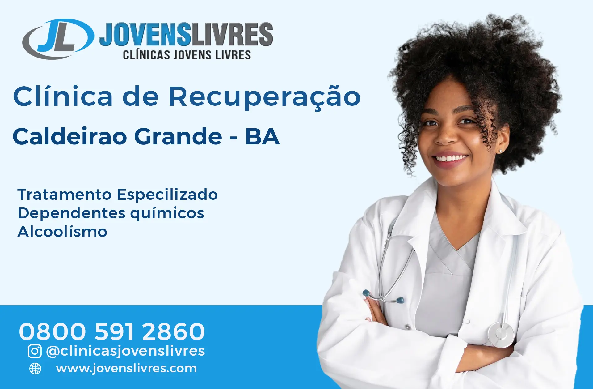 Clínica de Recuperação em Caldeirão Grande - BA