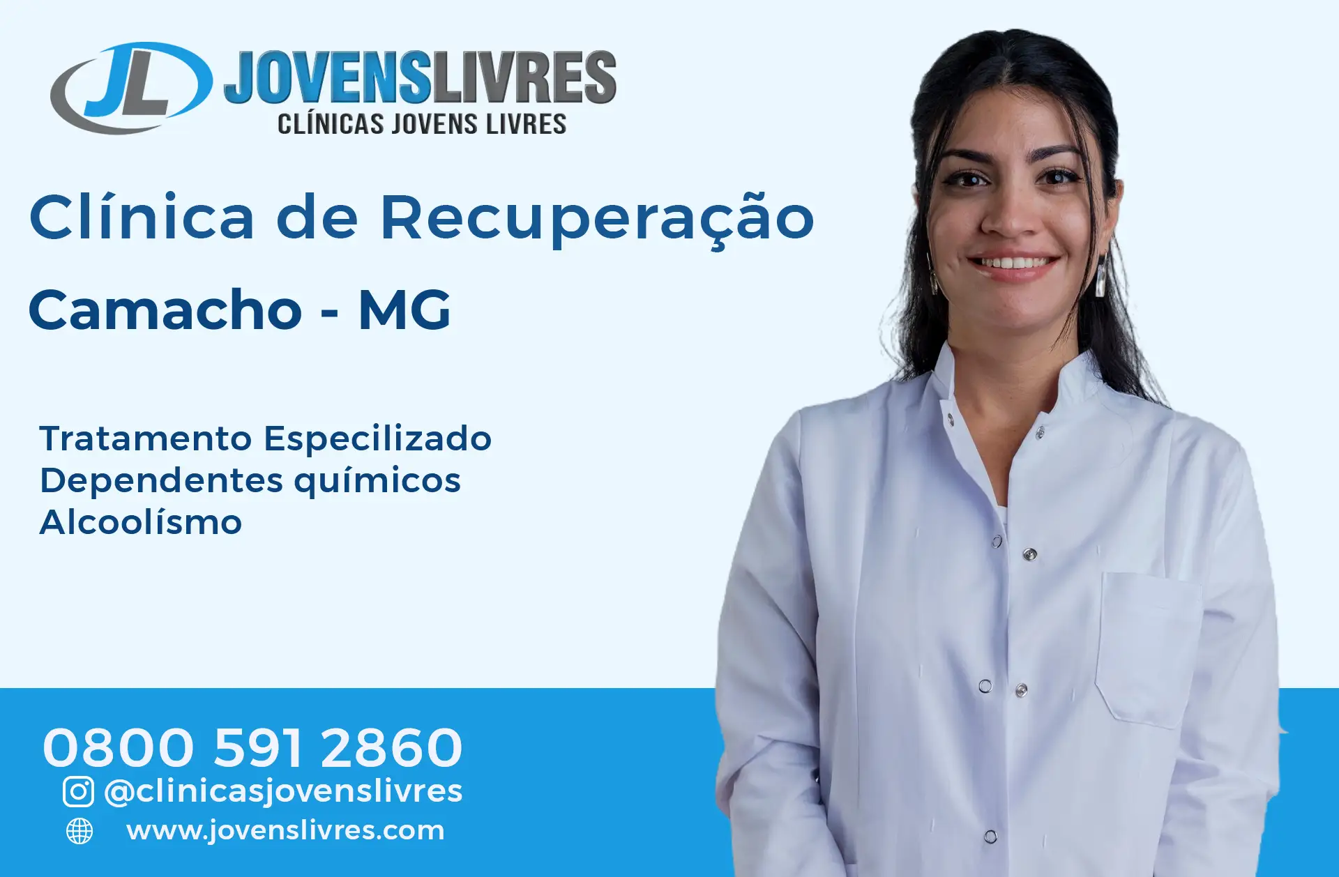 Clínica de Recuperação em Camacho - MG