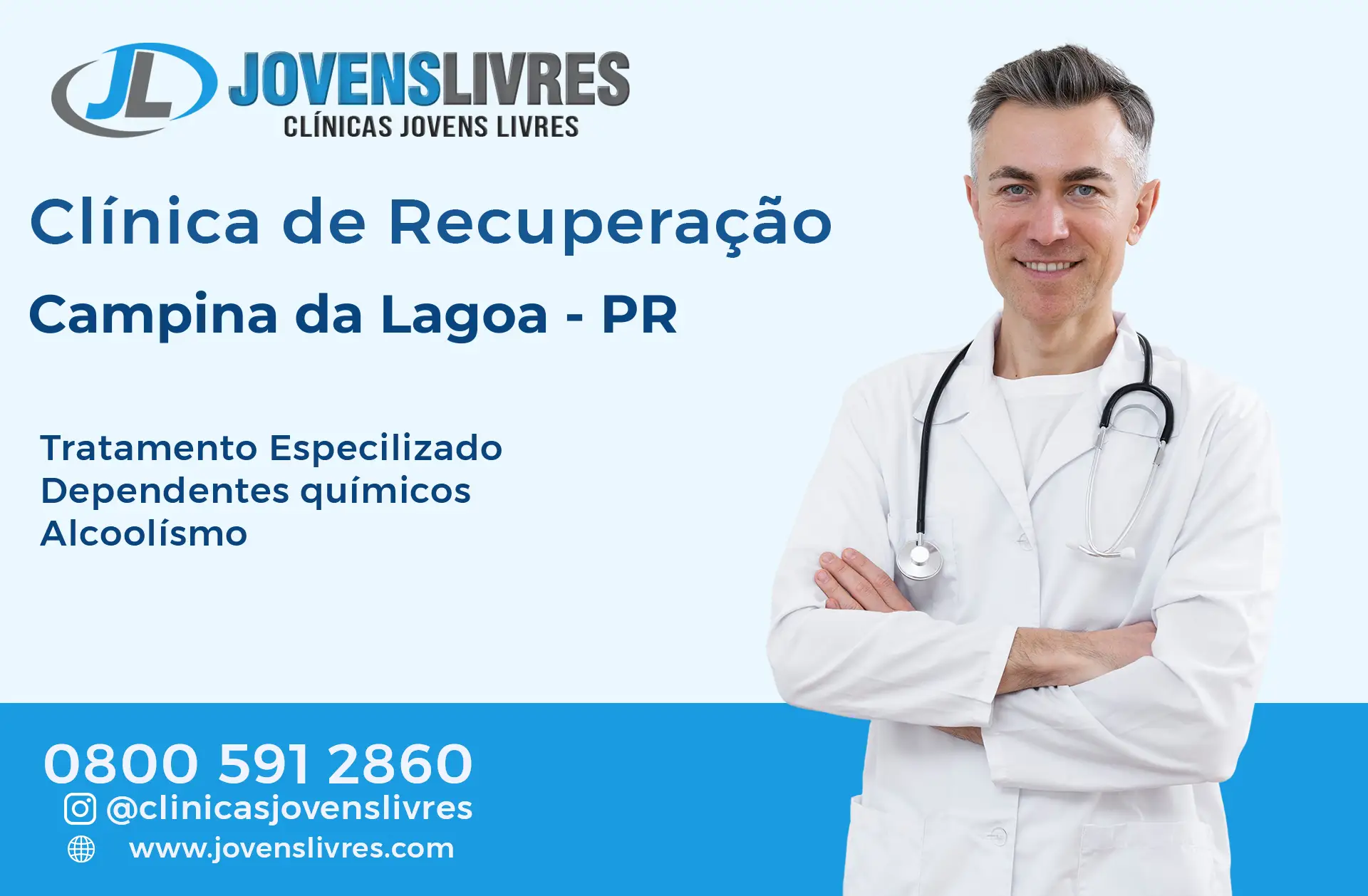 Clínica de Recuperação em Campina da Lagoa - PR