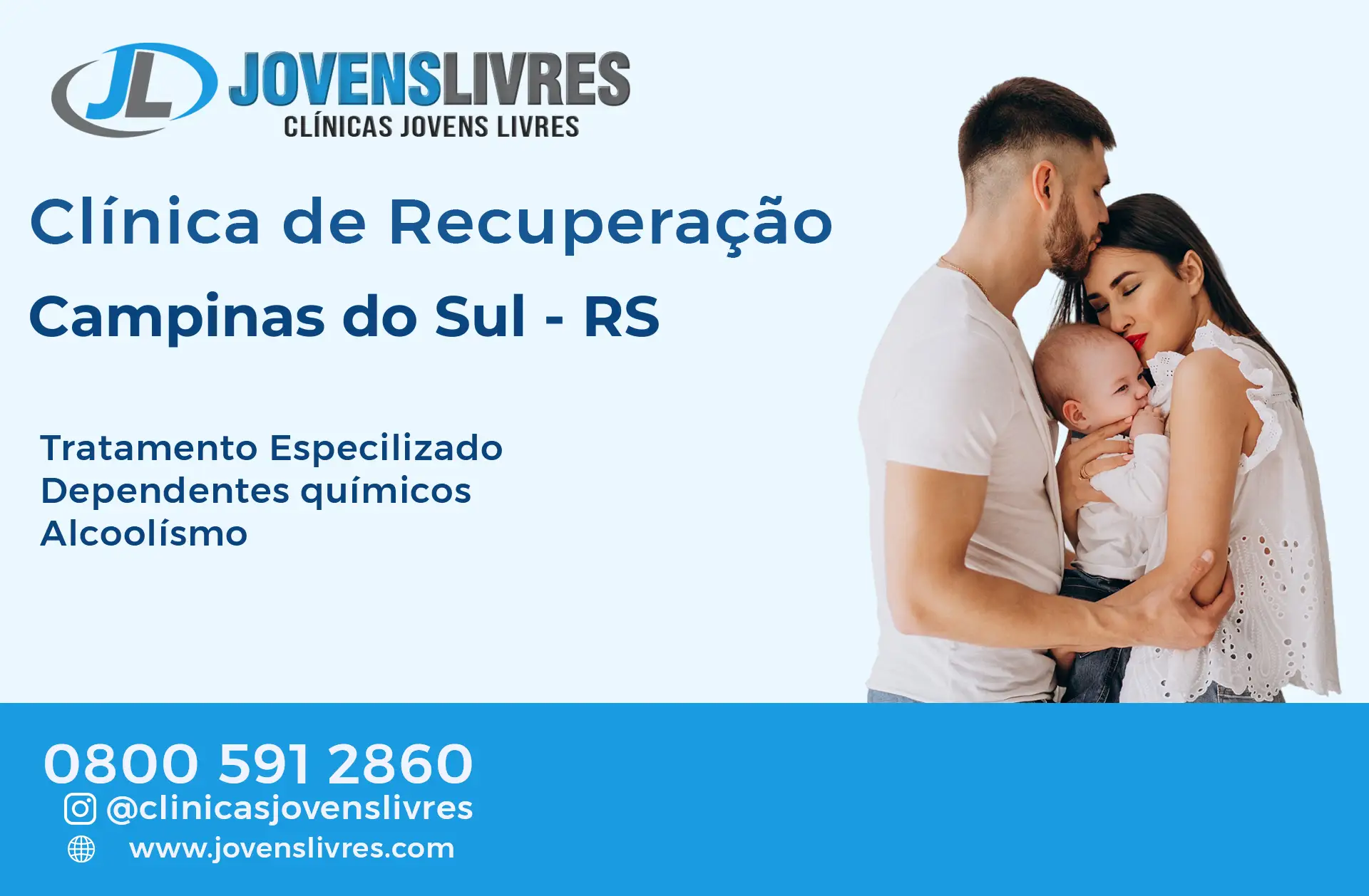 Clínica de Recuperação em Campinas do Sul - RS