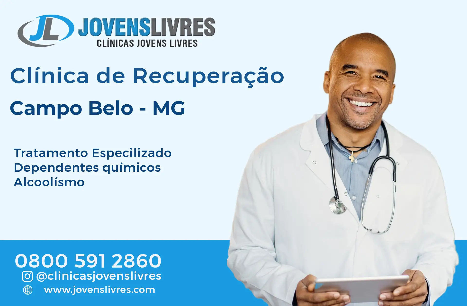 Clínica de Recuperação em Campo Belo - MG