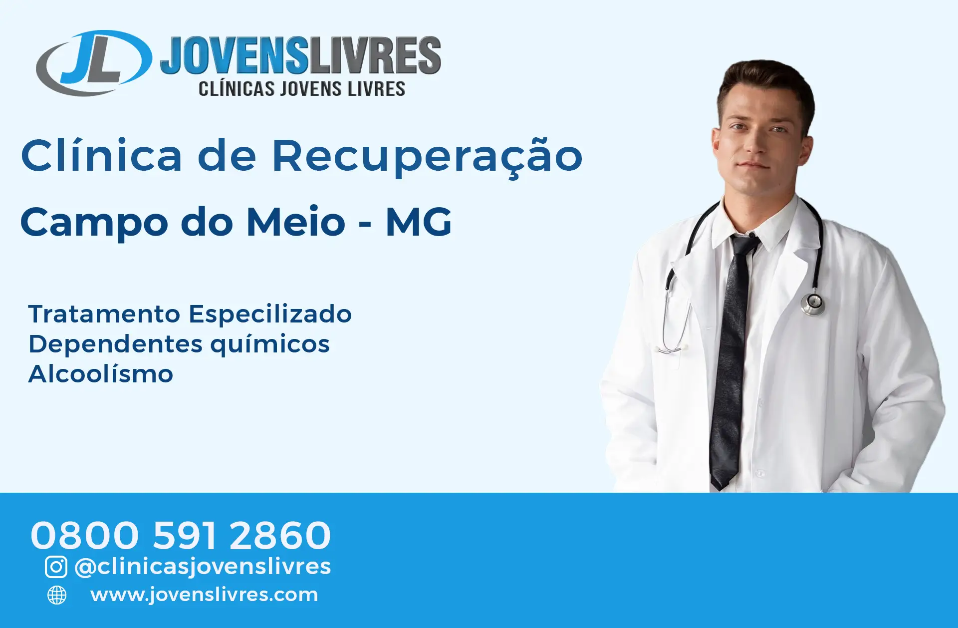 Clínica de Recuperação em Campo do Meio - MG