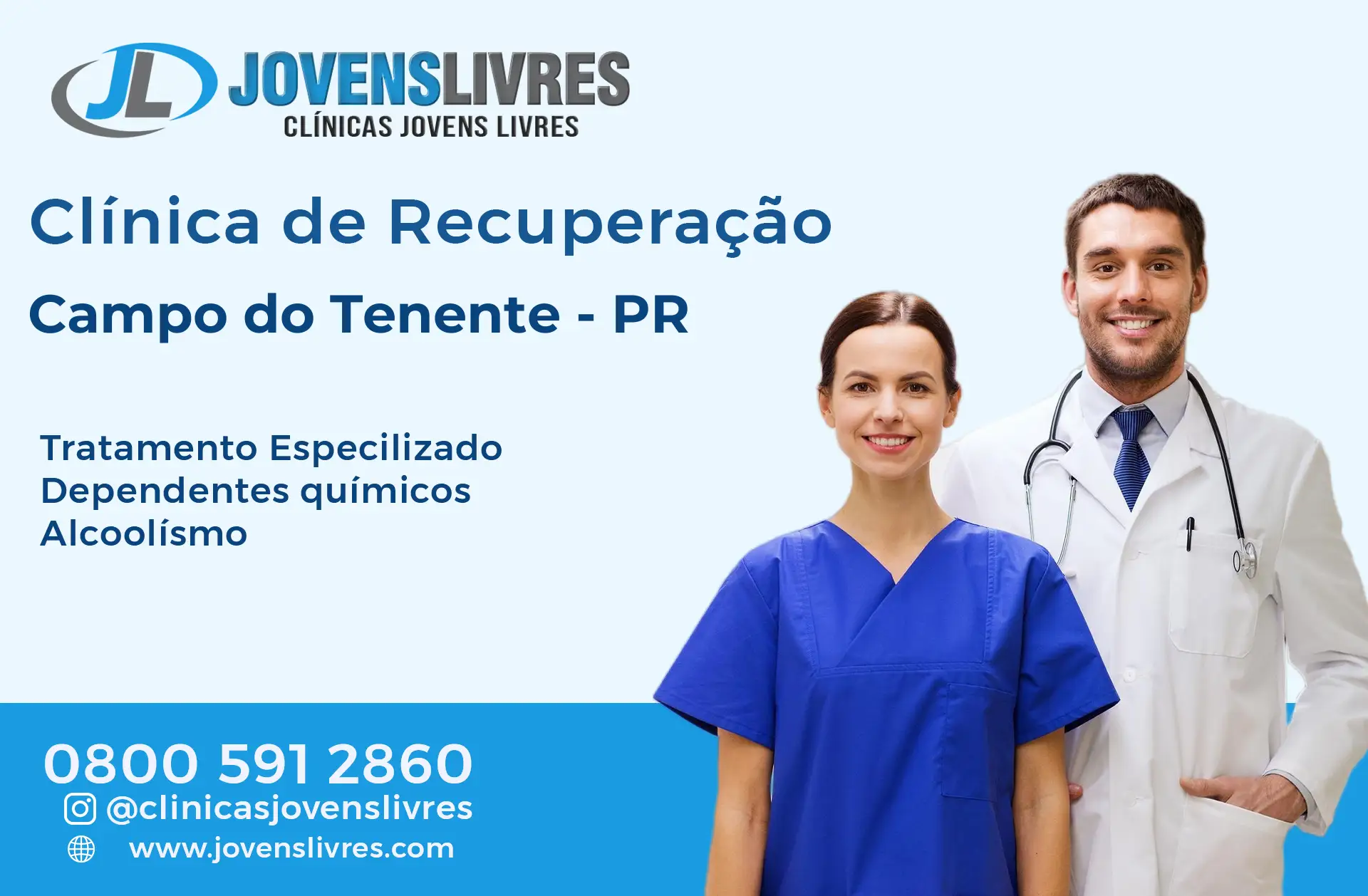 Clínica de Recuperação em Campo do Tenente - PR