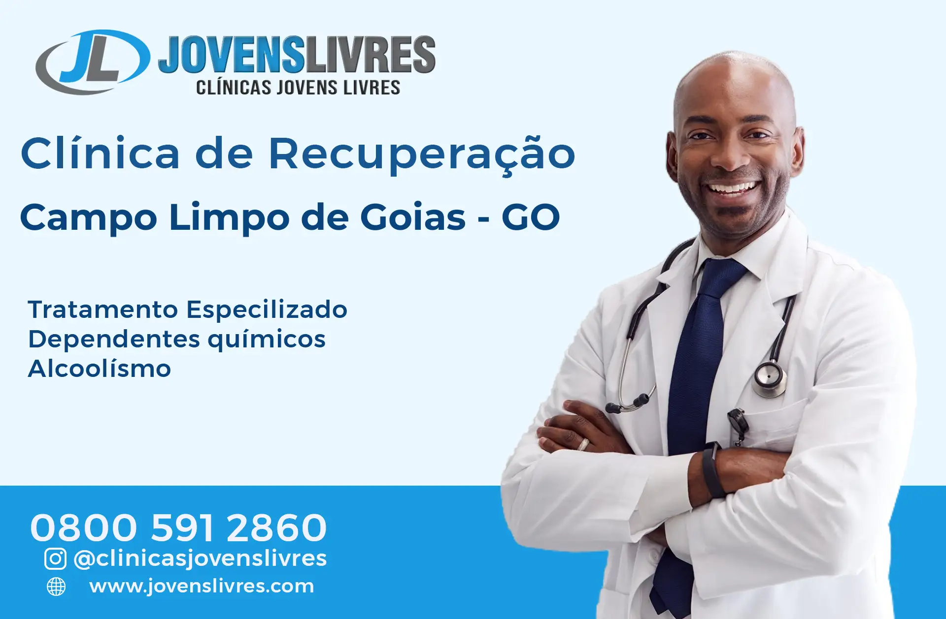 Clínica de Recuperação em Campo Limpo de Goiás - GO