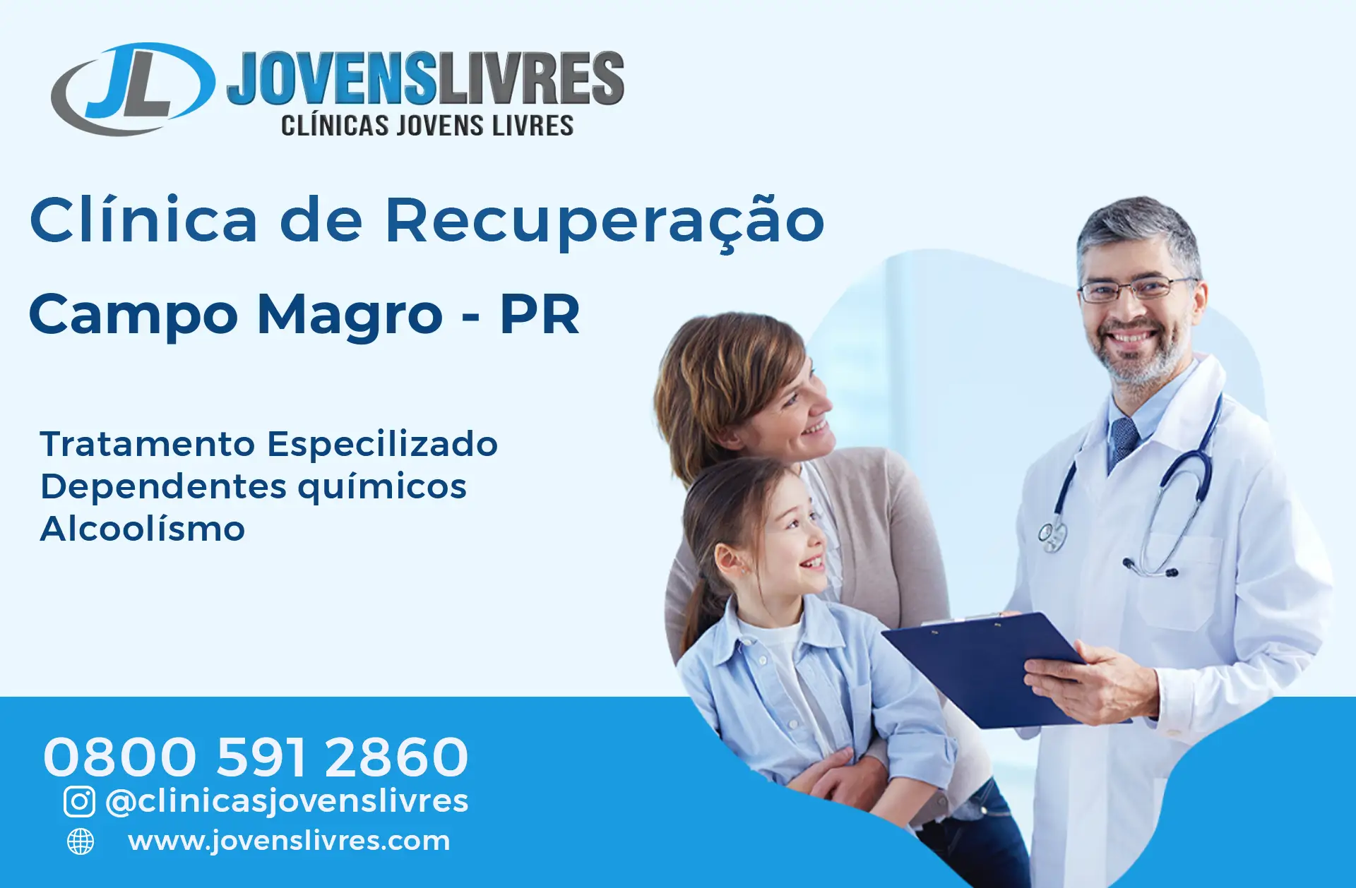 Clínica de Recuperação em Campo Magro - PR